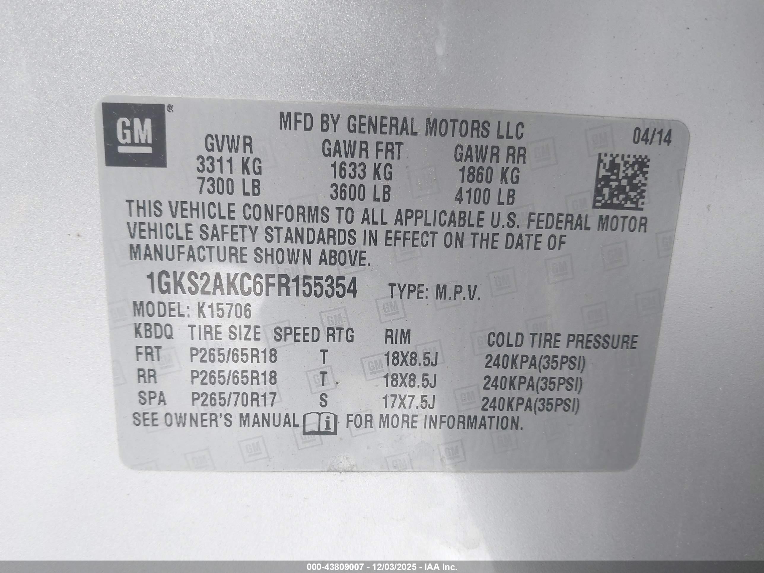 GMC YUKON image 9