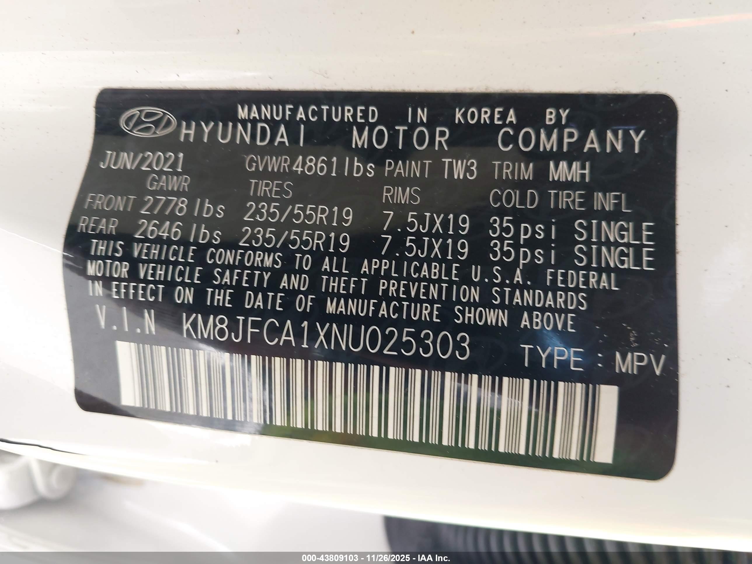 HYUNDAI TUCSON image 9