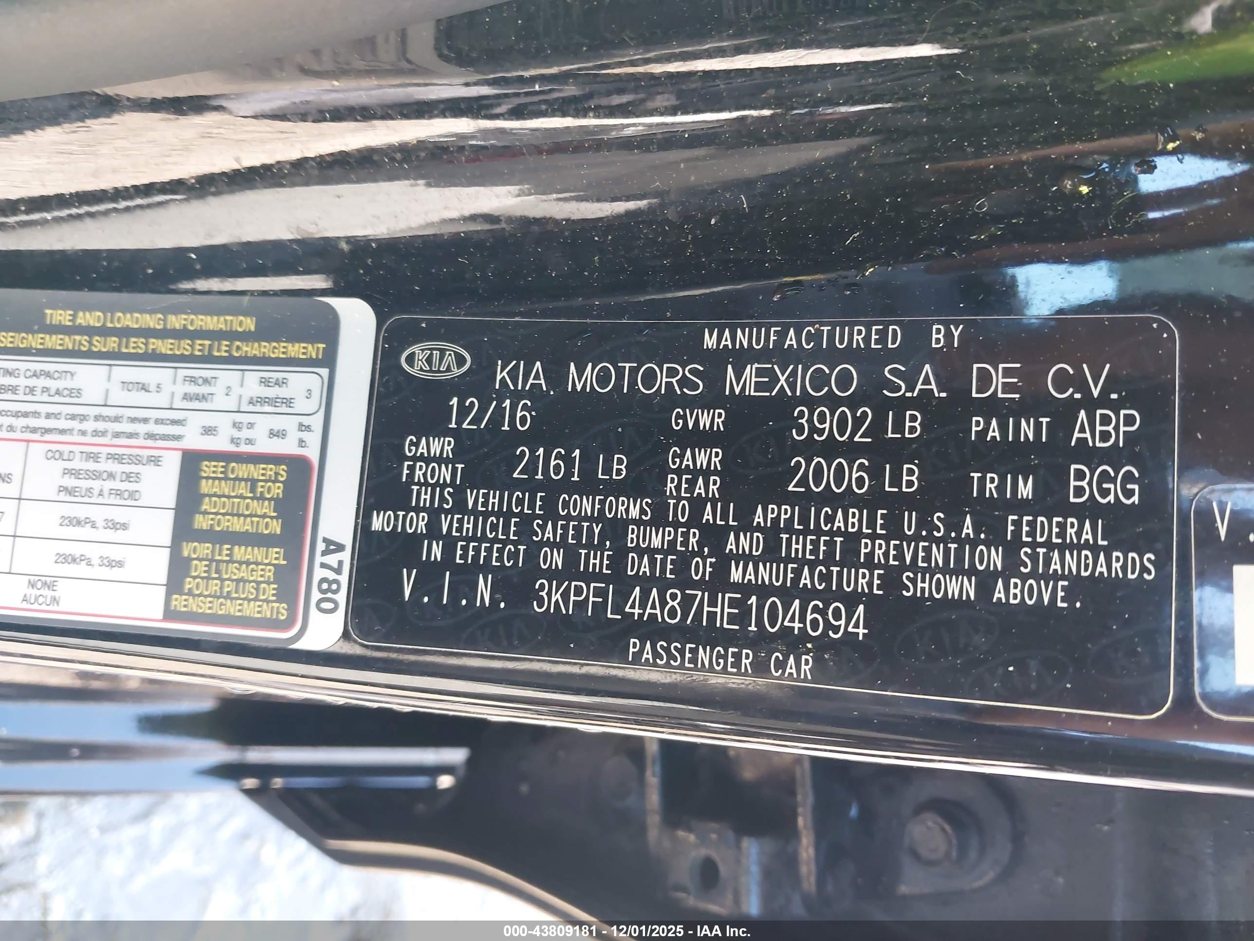 KIA FORTE image 9