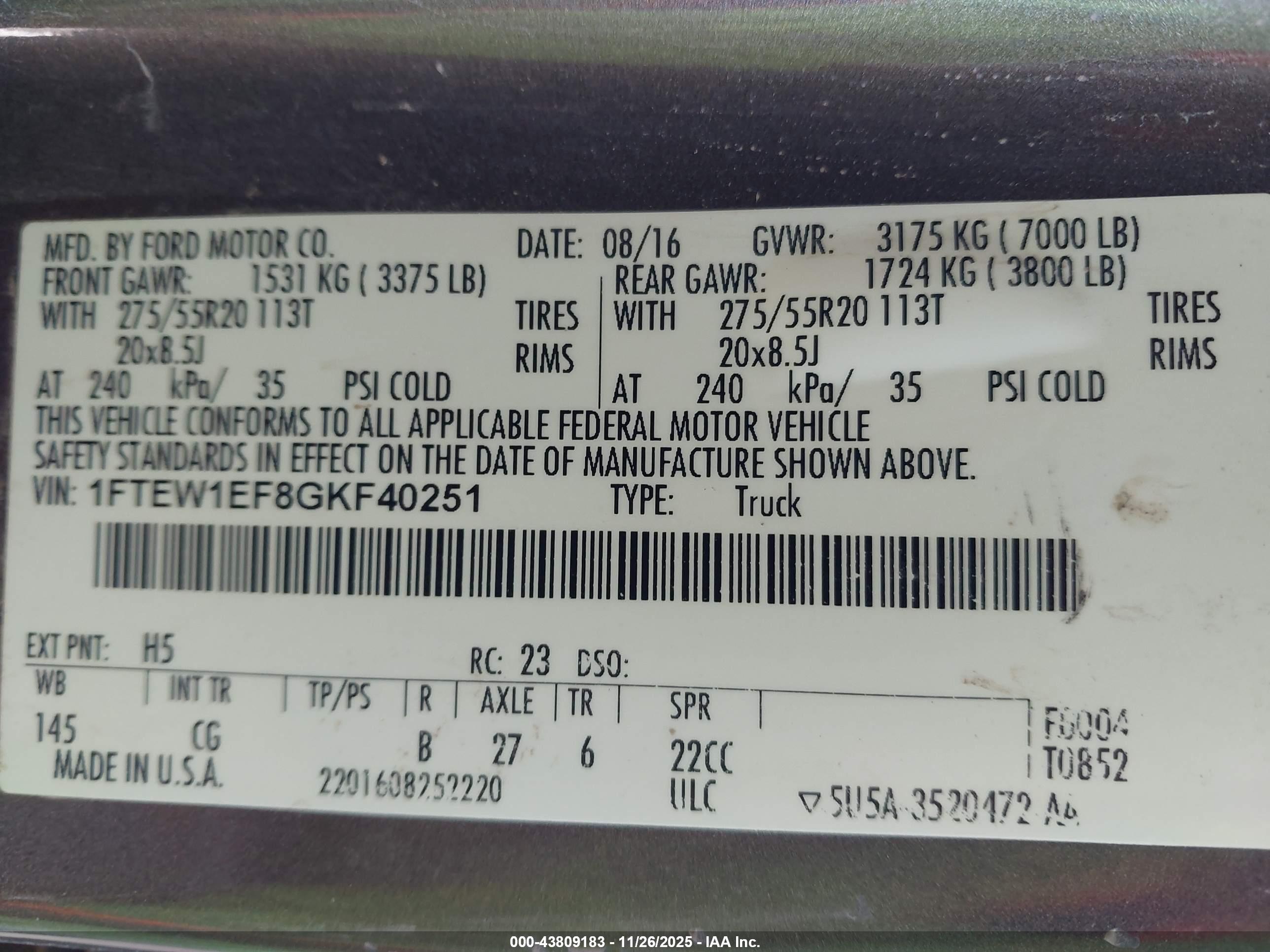 FORD F-150 image 9