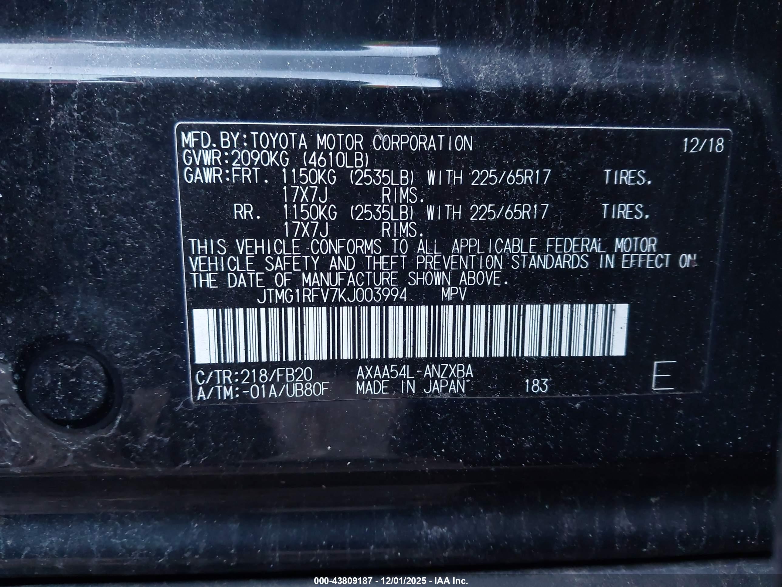 TOYOTA RAV4 image 9