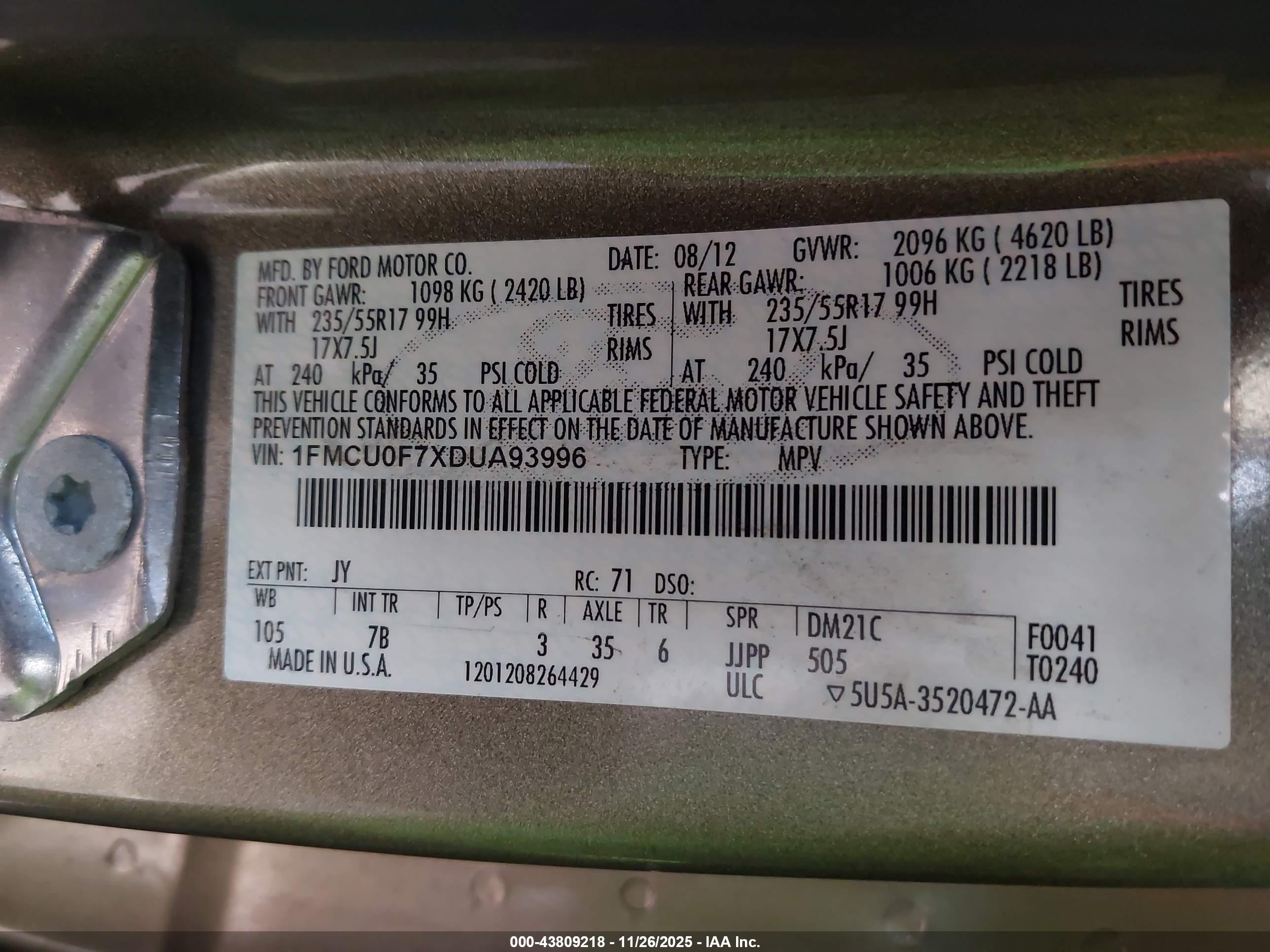 FORD ESCAPE image 9