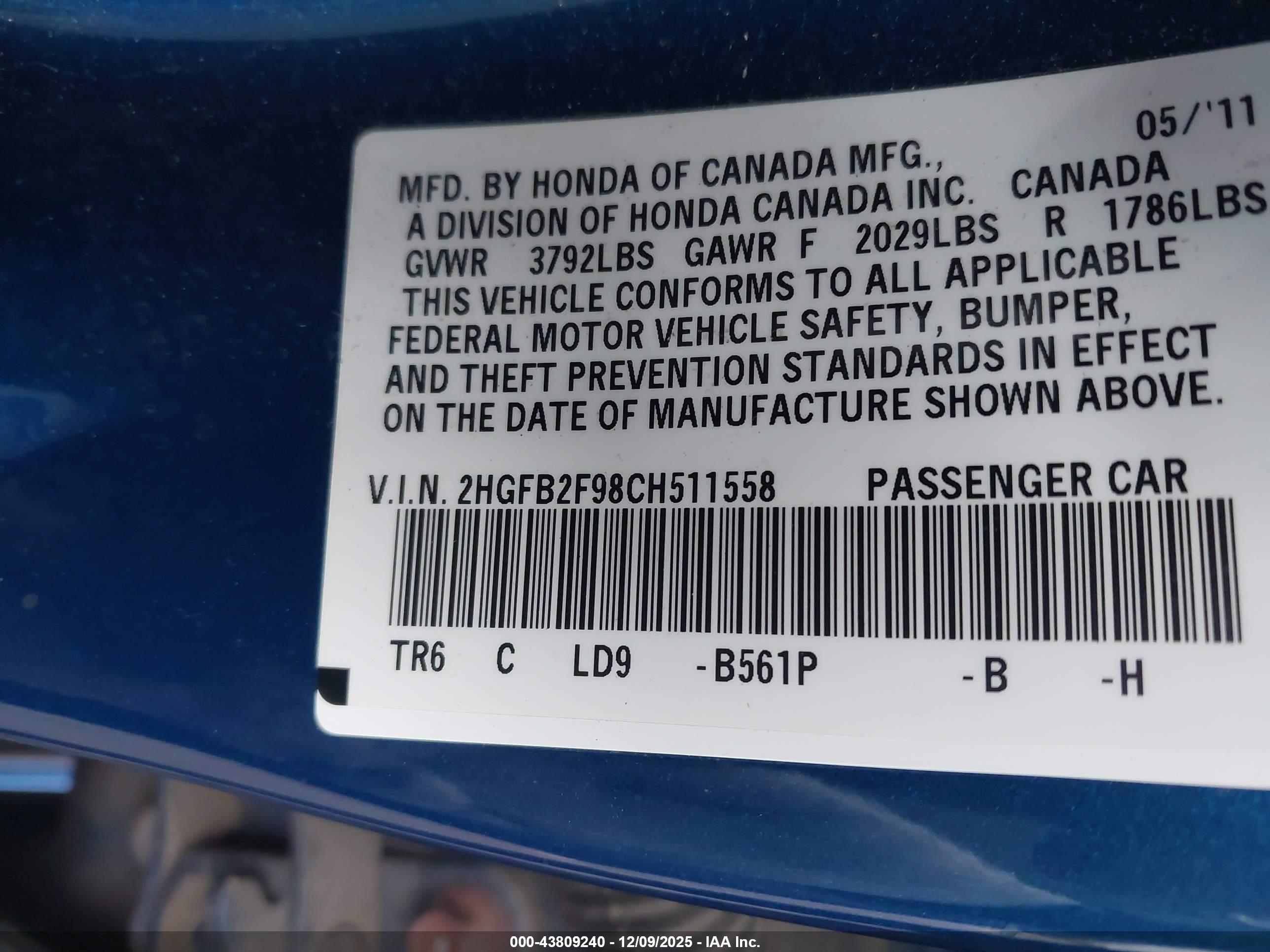 HONDA CIVIC image 9