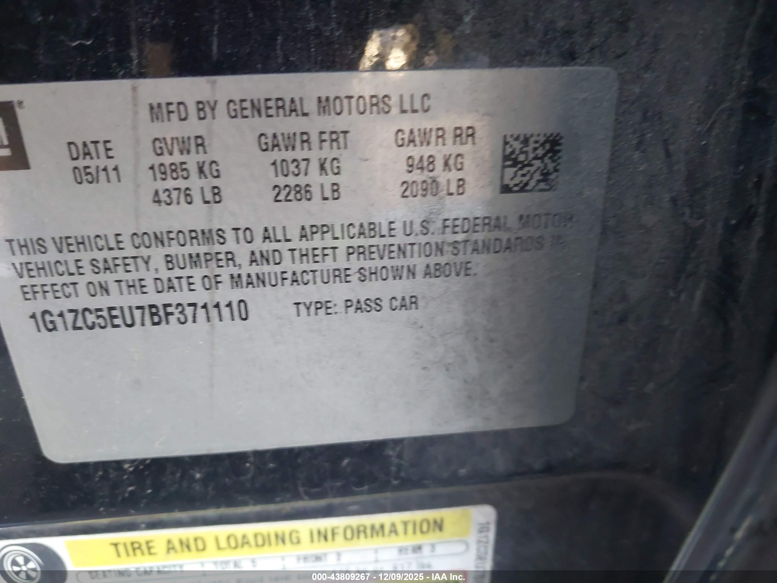 CHEVROLET MALIBU image 9