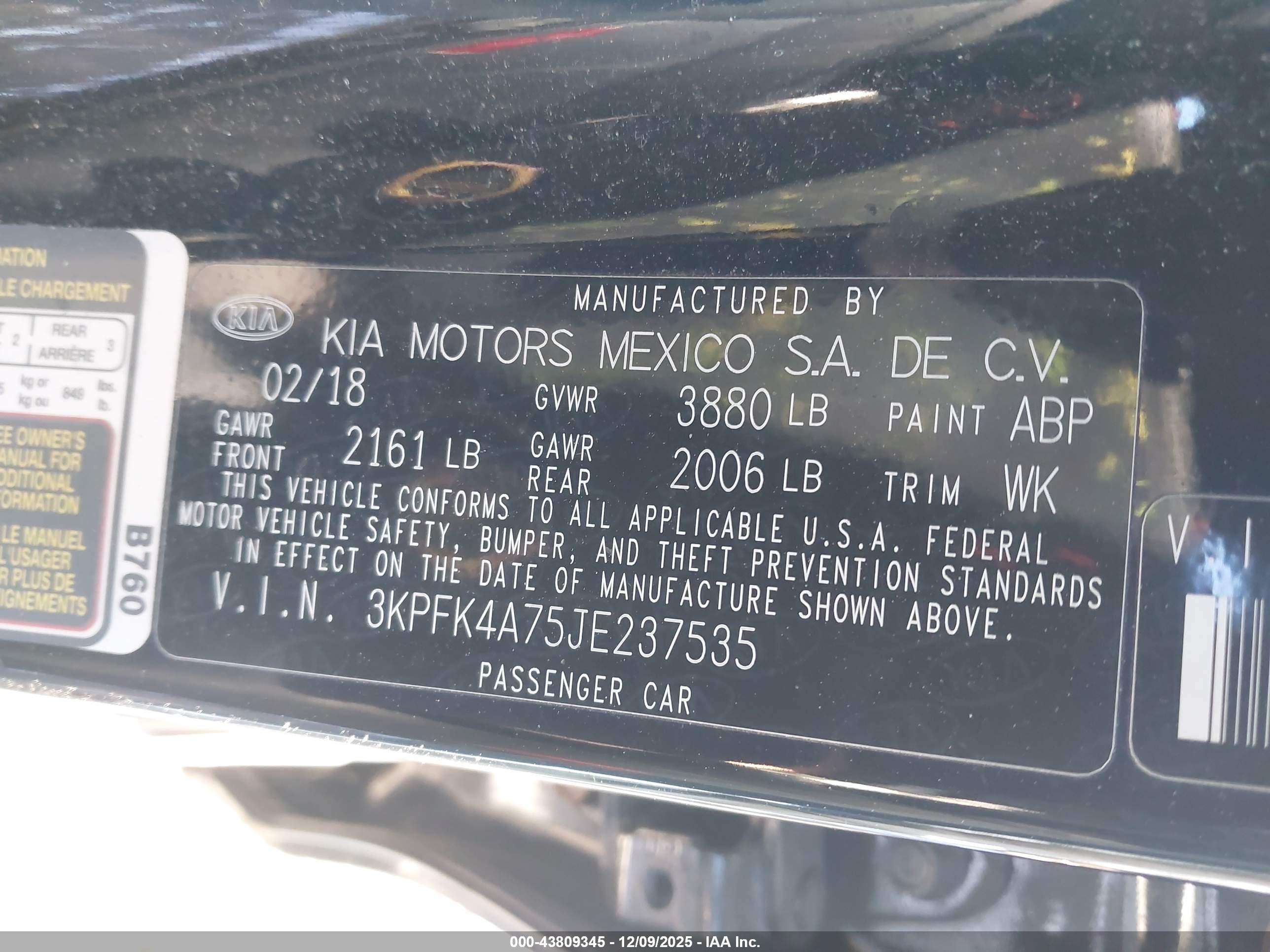 KIA FORTE image 9