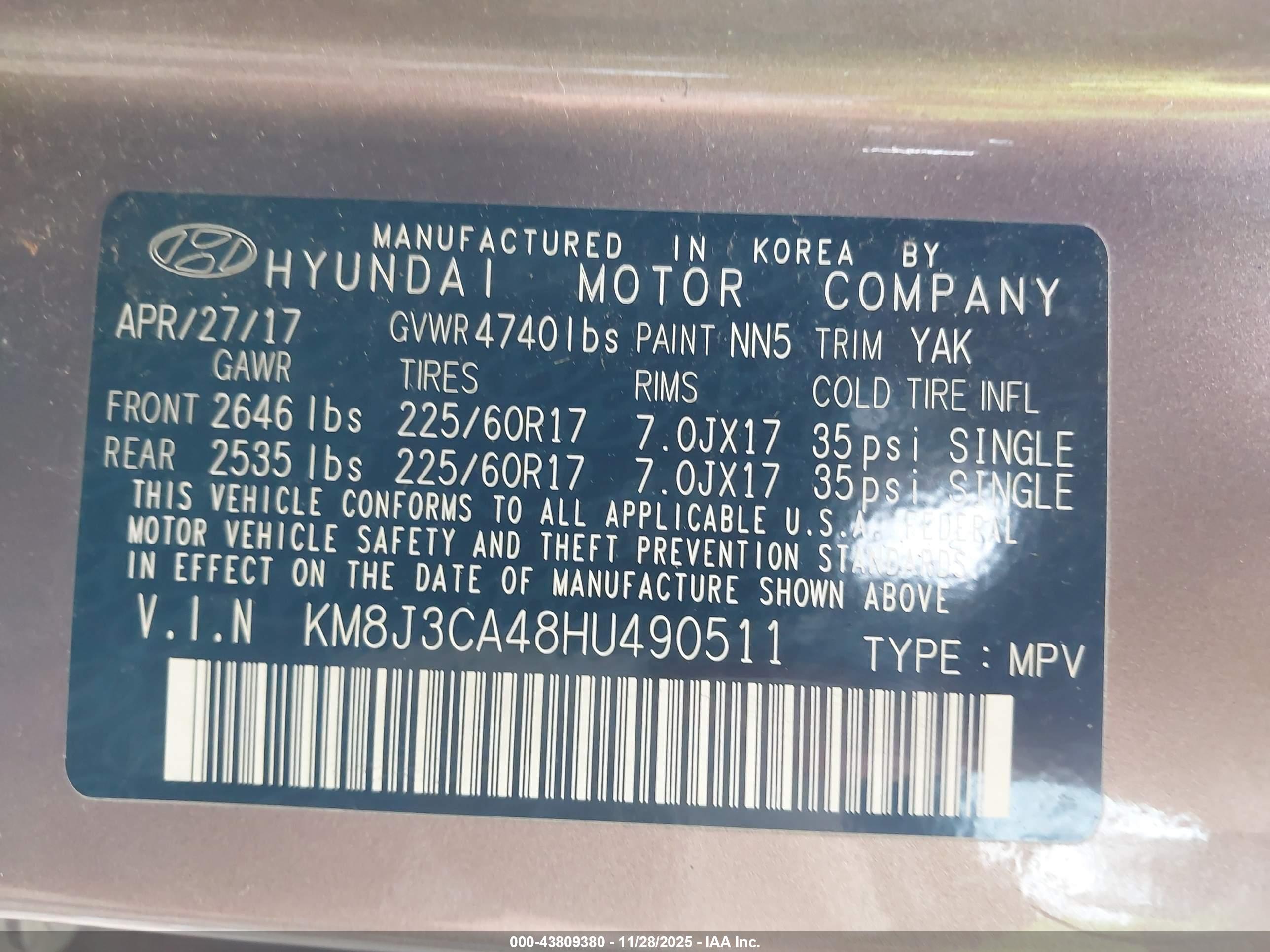 HYUNDAI TUCSON image 9