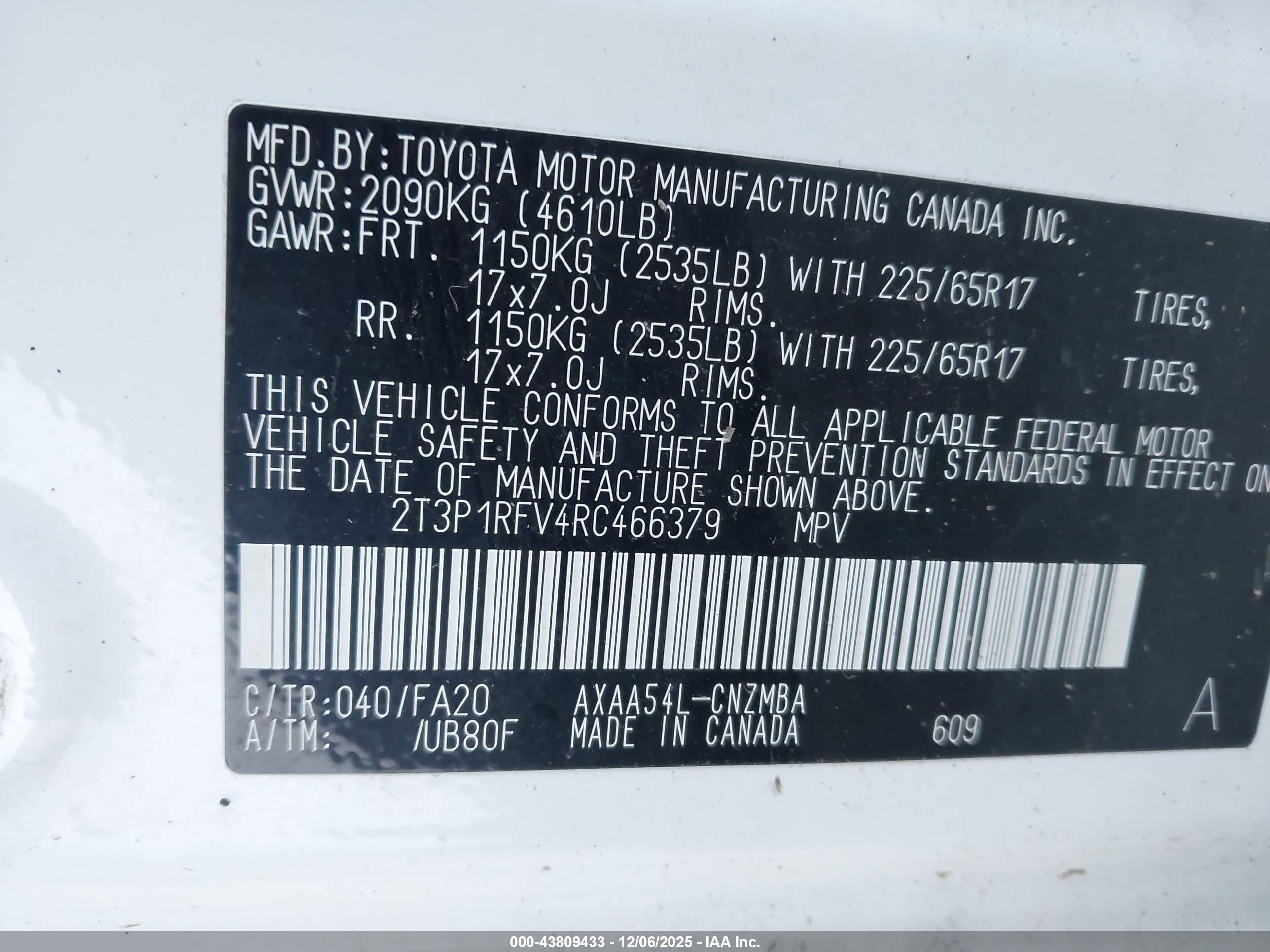TOYOTA RAV4 image 9