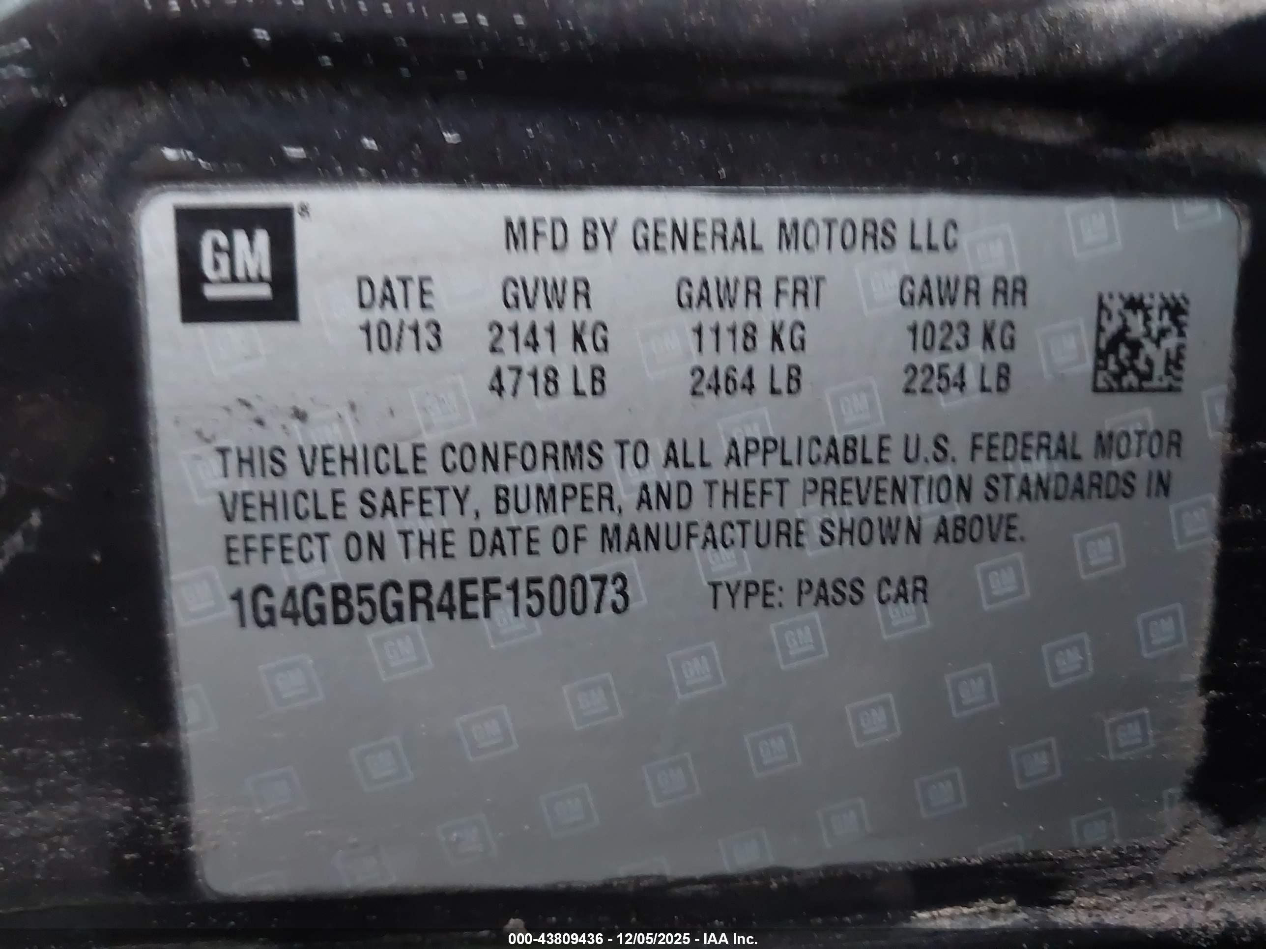 BUICK LACROSSE image 9