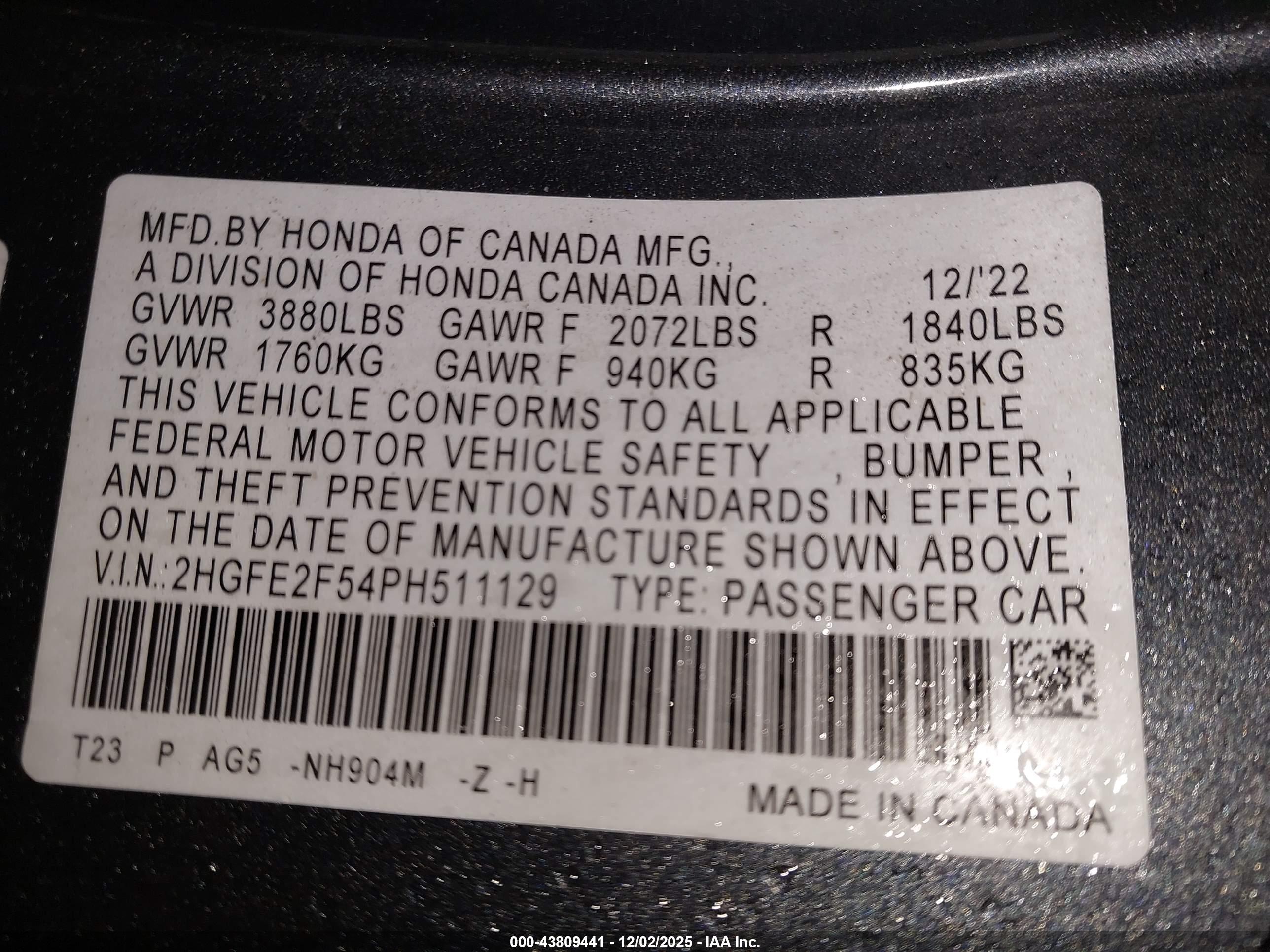 HONDA CIVIC image 9