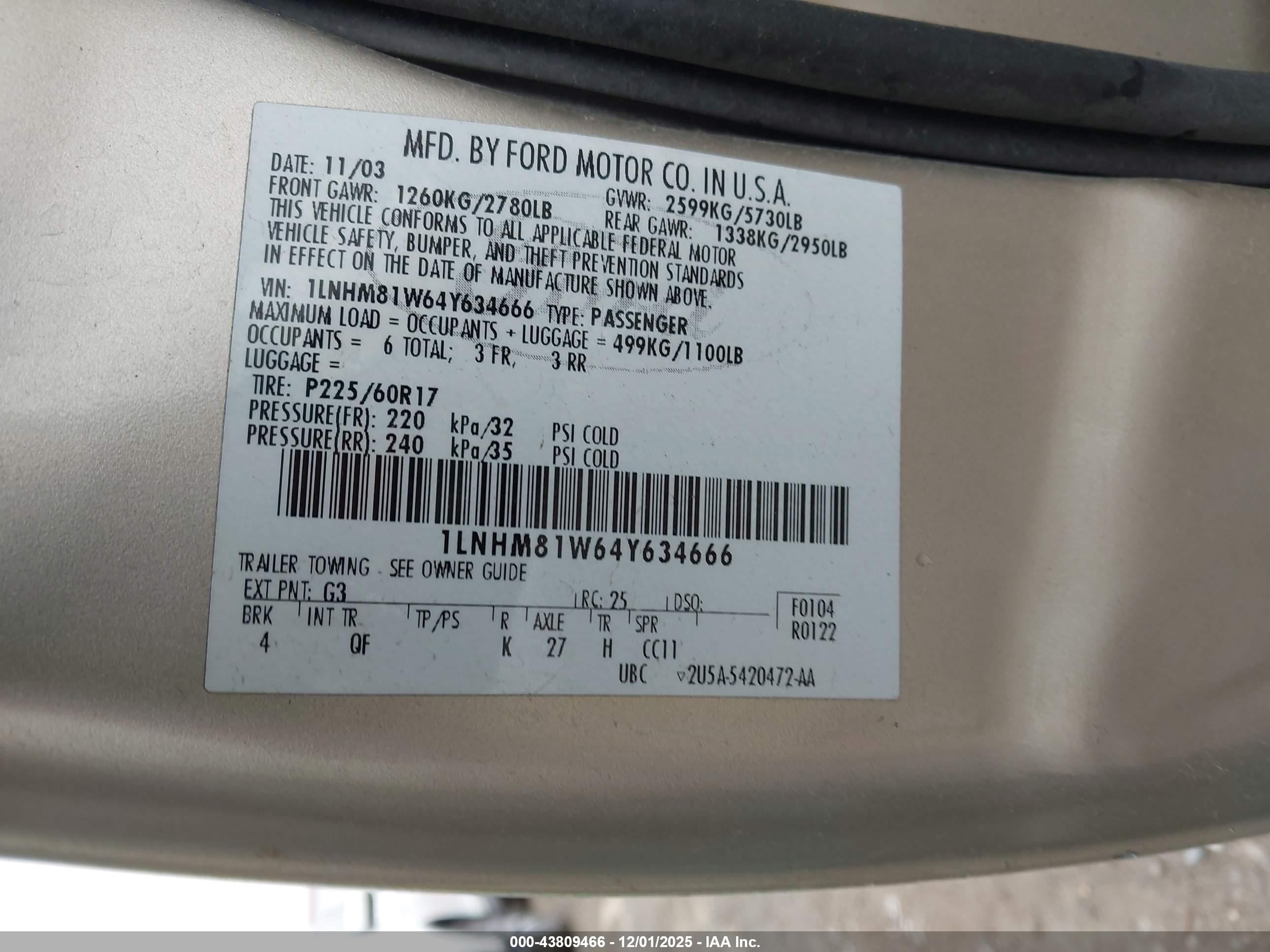 LINCOLN TOWN image 9