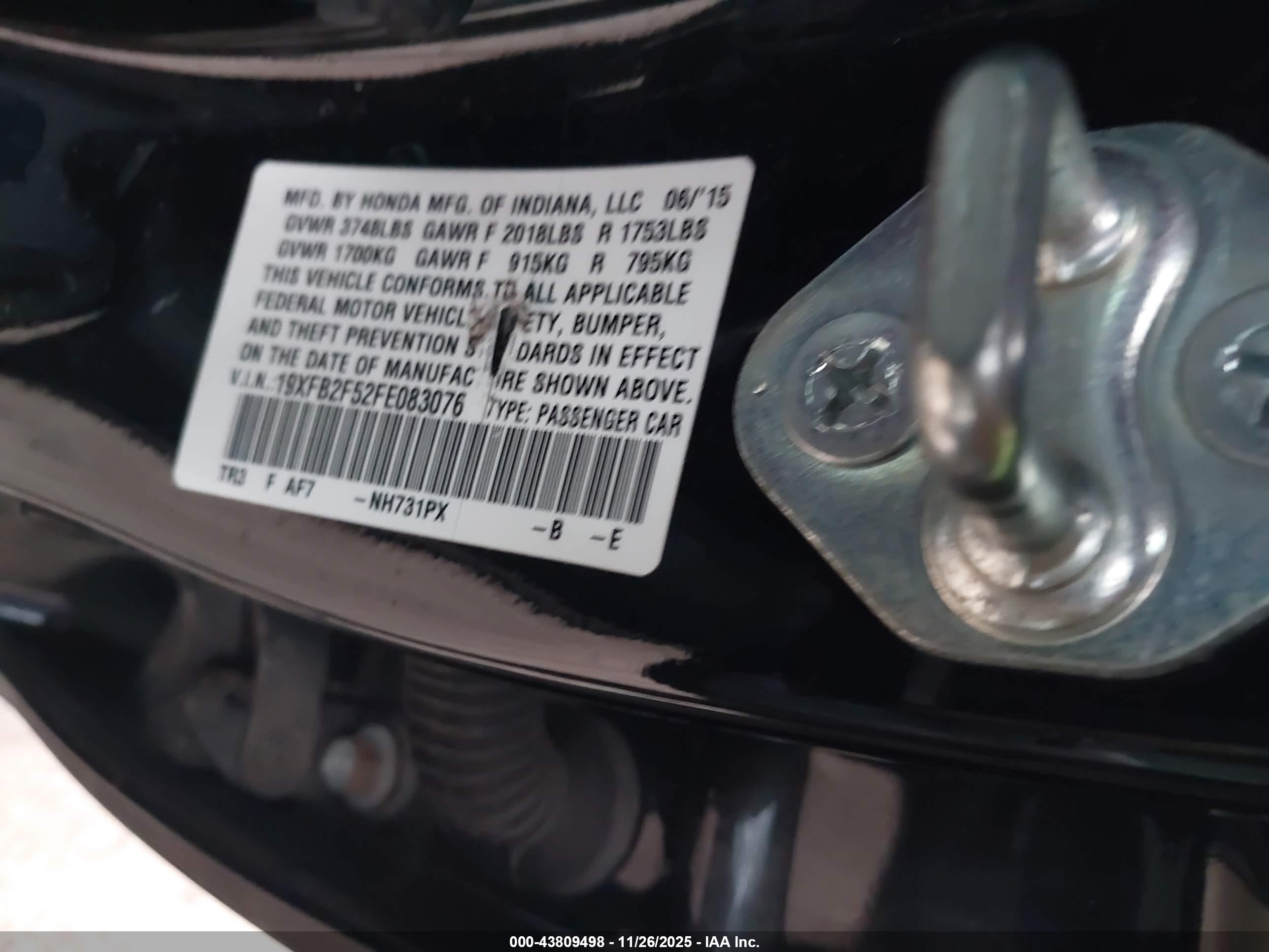 HONDA CIVIC image 9