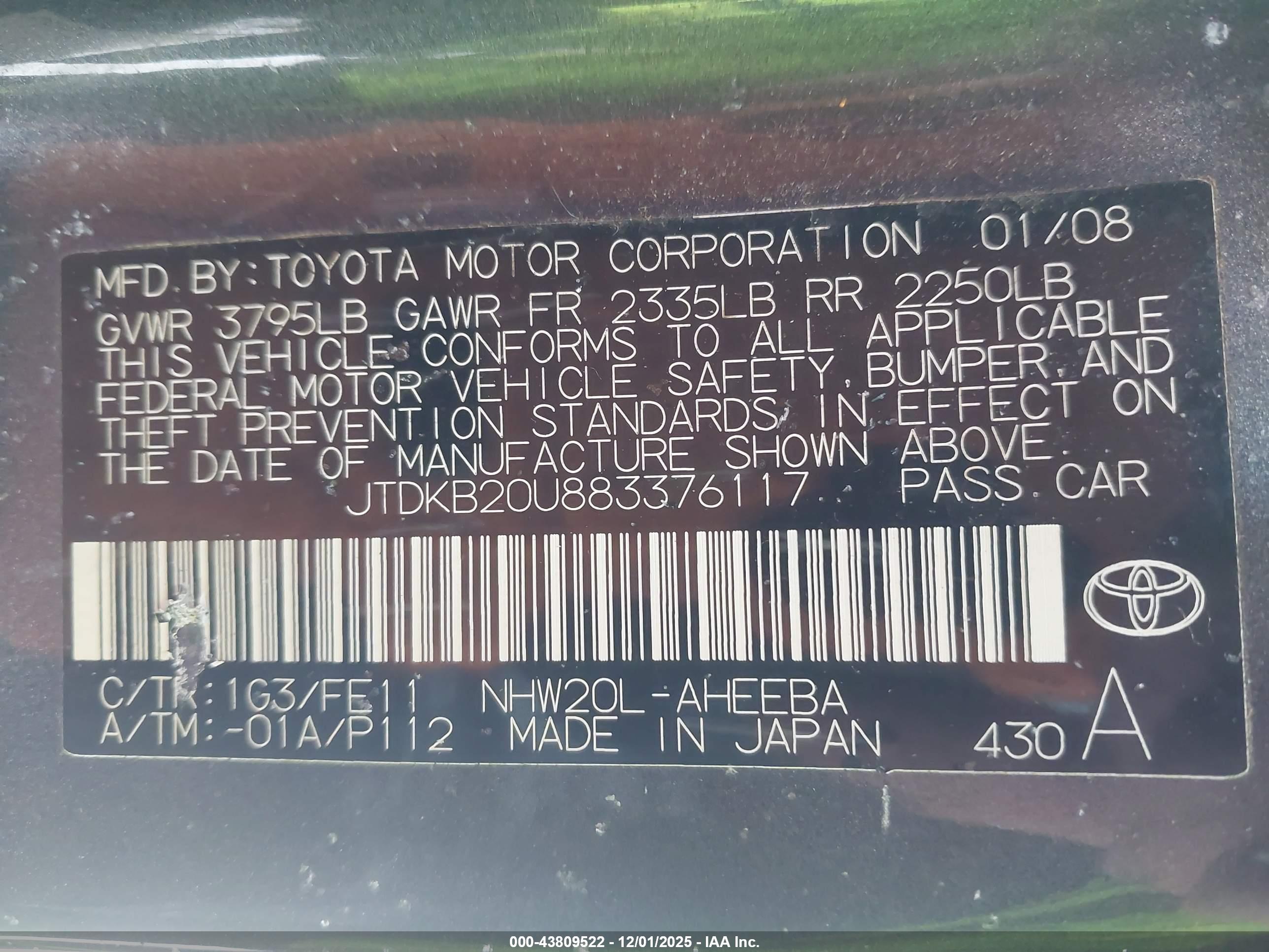 TOYOTA PRIUS image 9