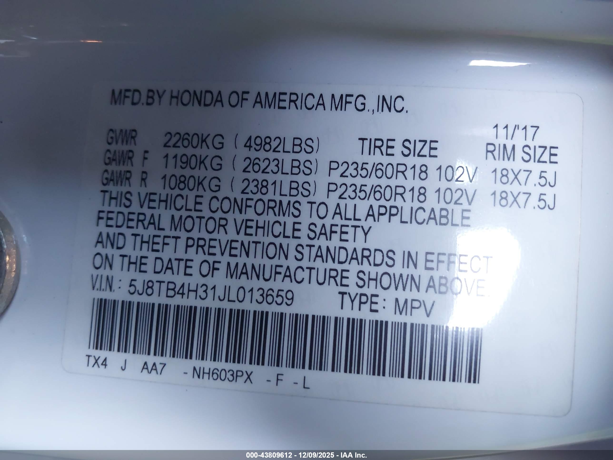 ACURA RDX image 9