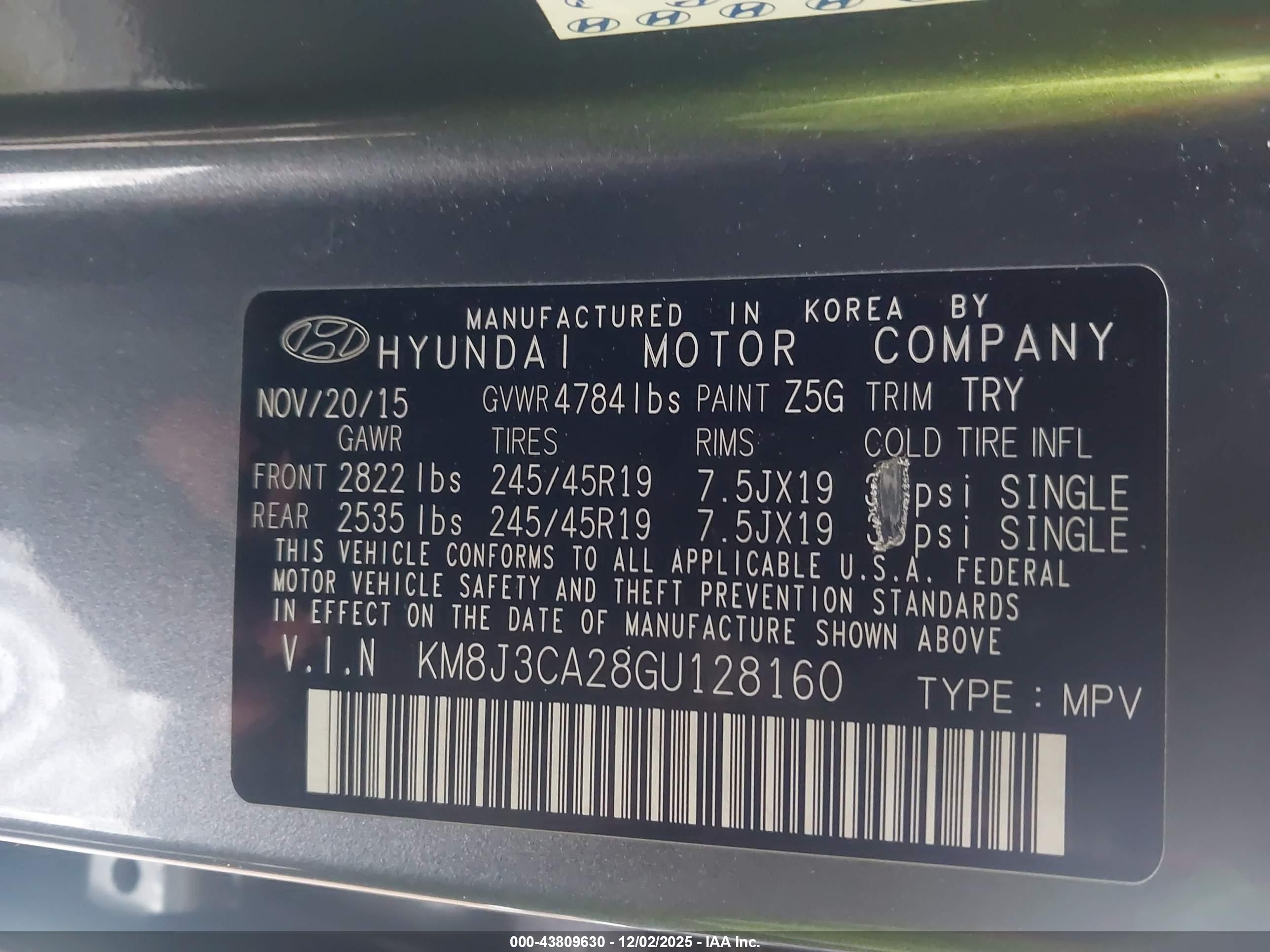HYUNDAI TUCSON image 9