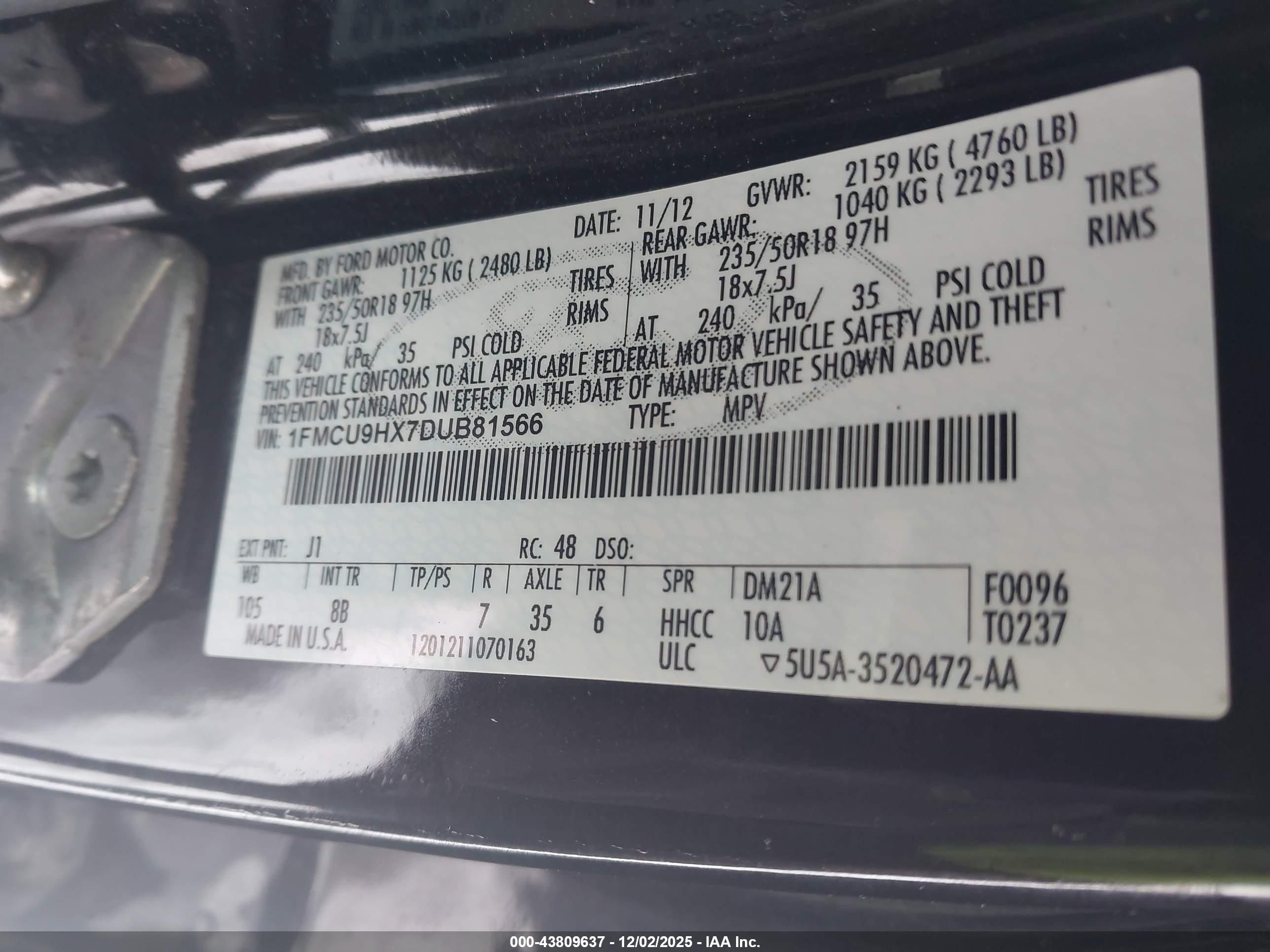 FORD ESCAPE image 9