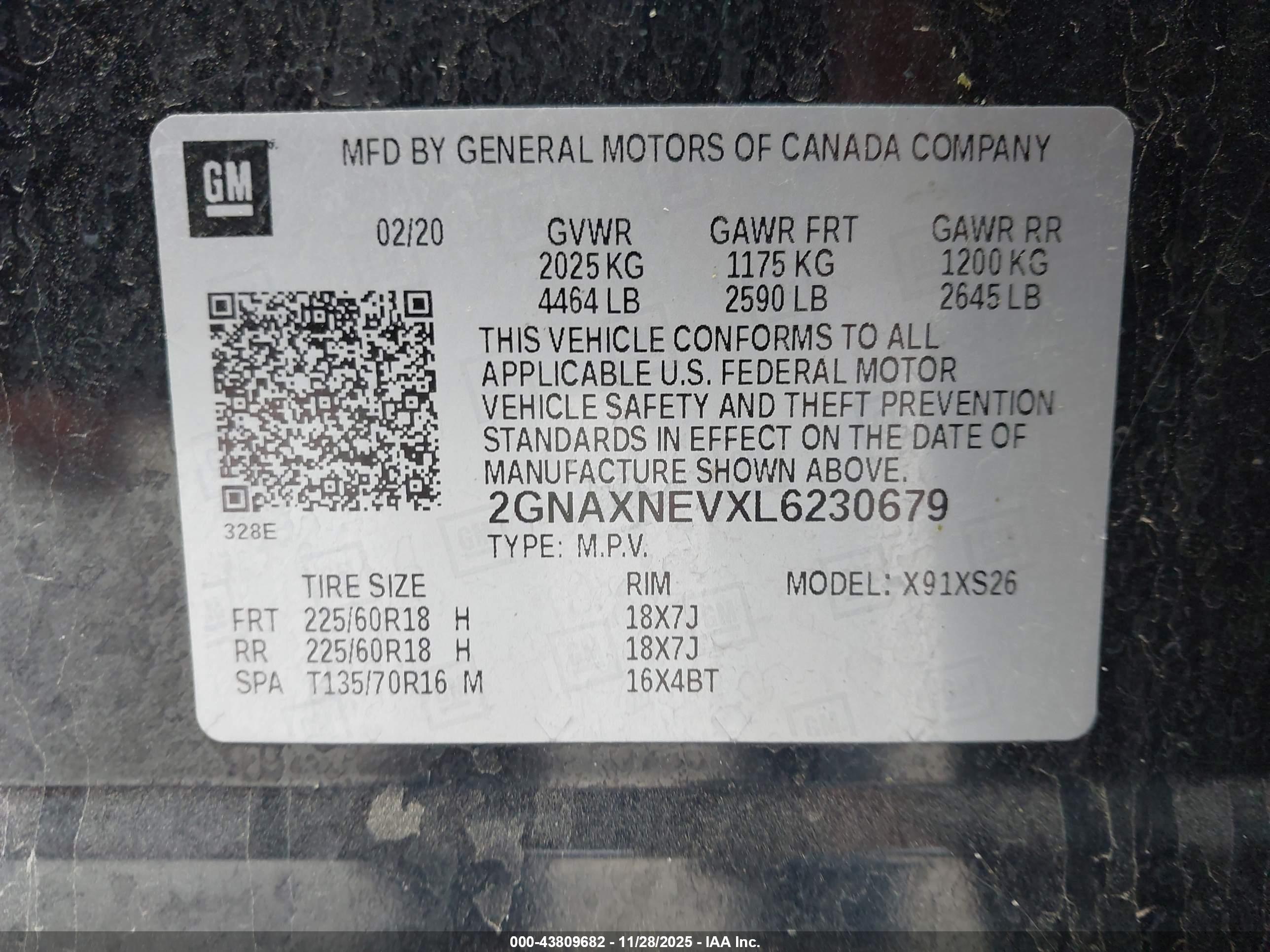 CHEVROLET EQUINOX image 9
