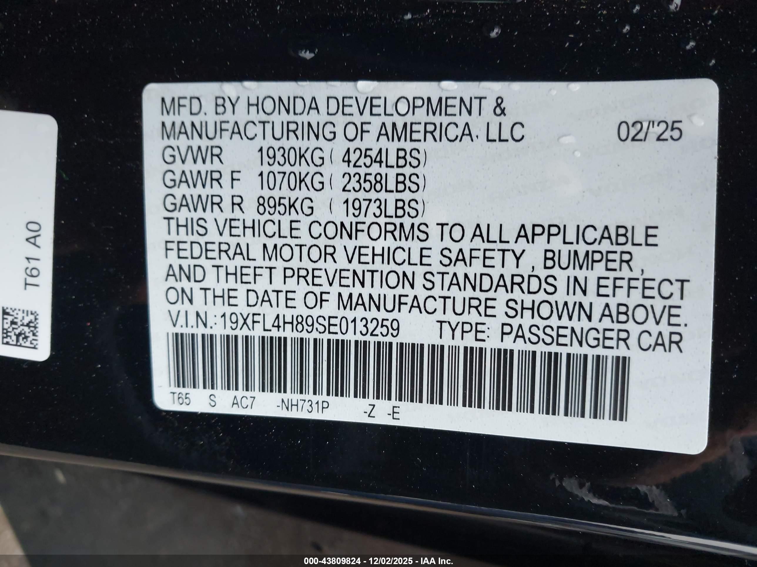HONDA CIVIC image 9