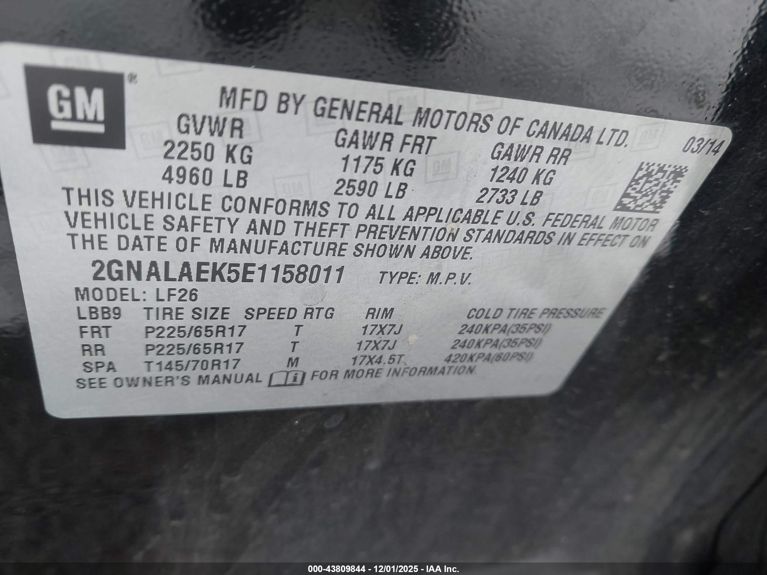 CHEVROLET EQUINOX image 9