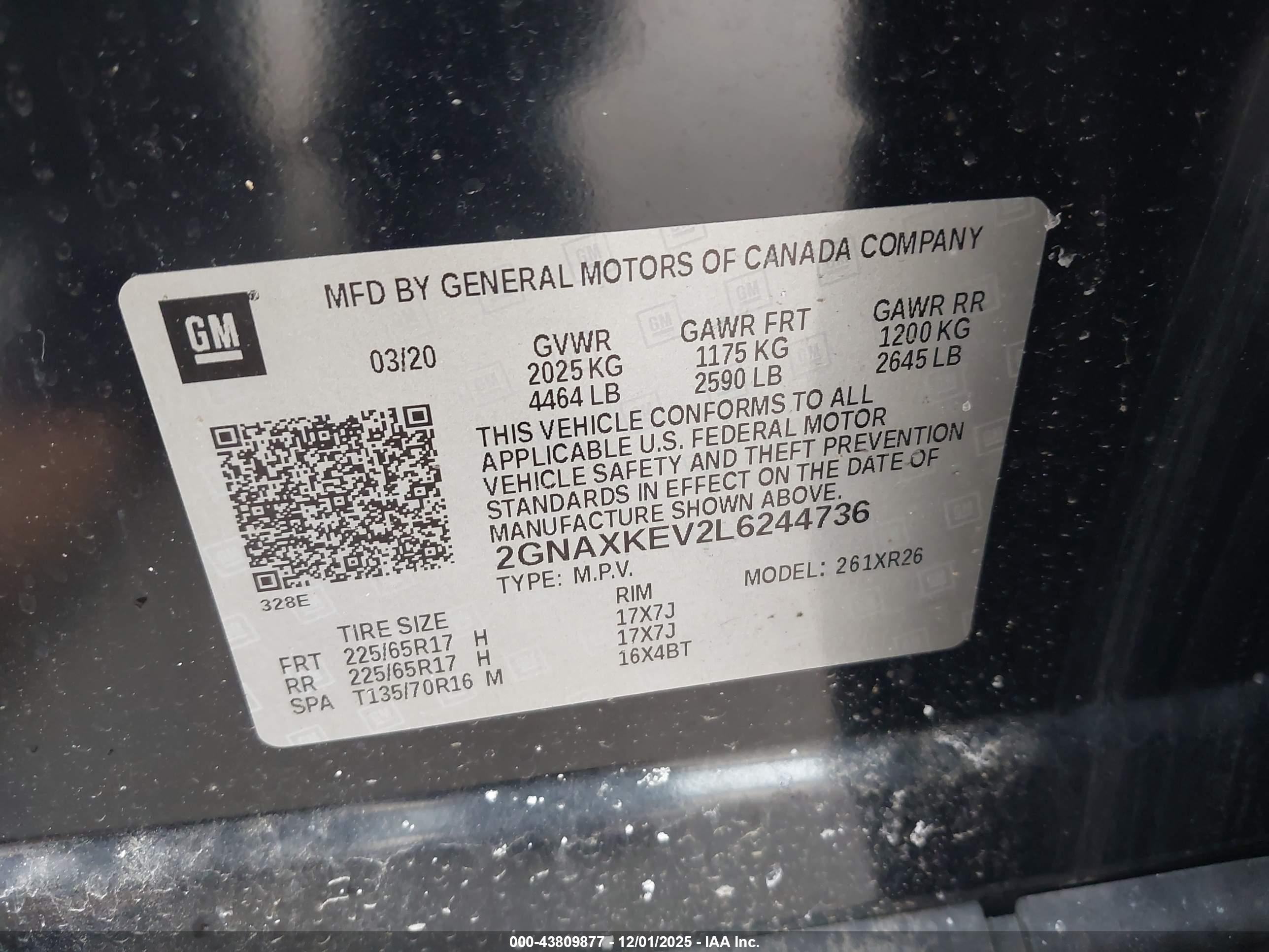 CHEVROLET EQUINOX image 9