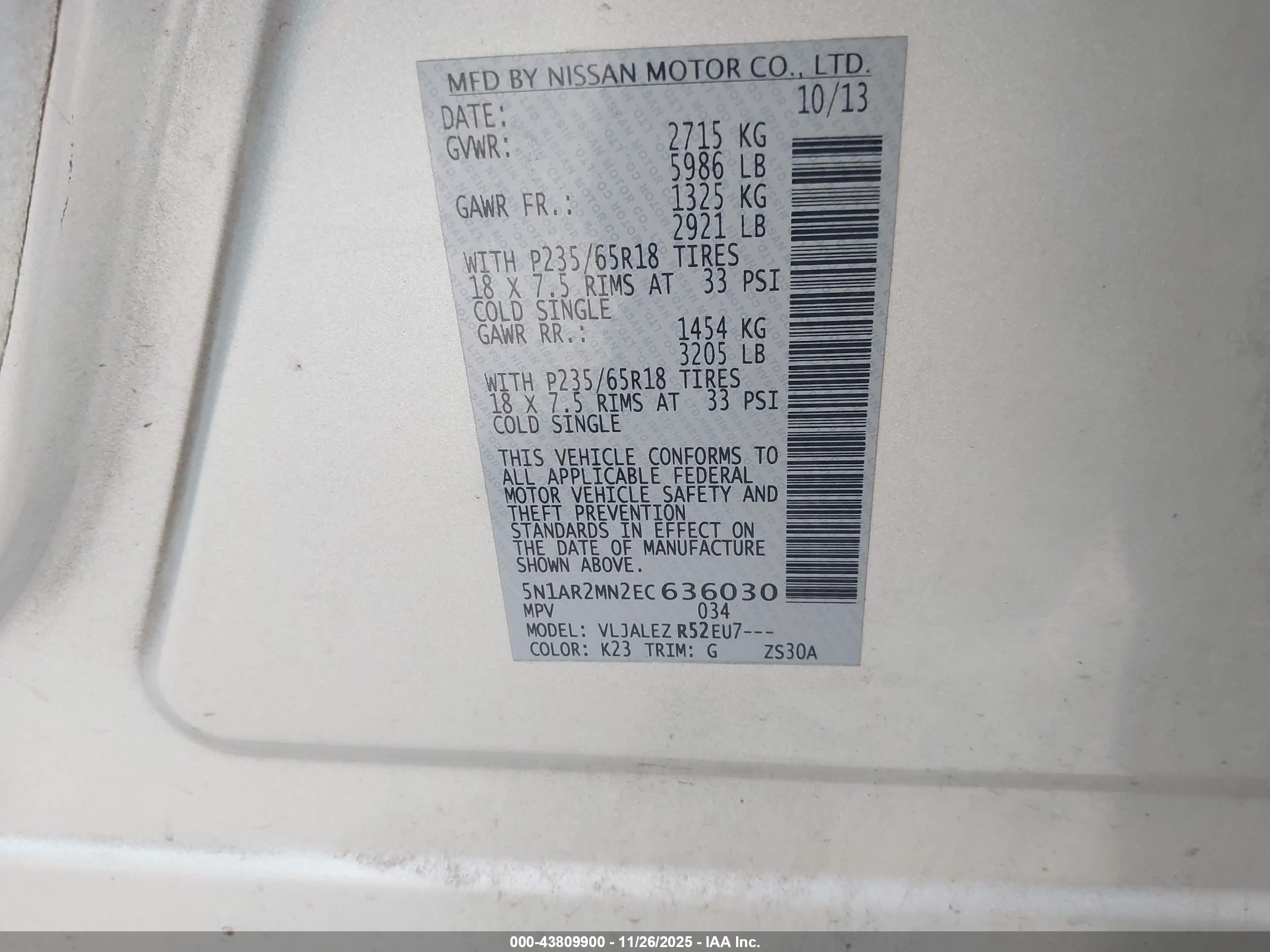 NISSAN PATHFINDER image 9