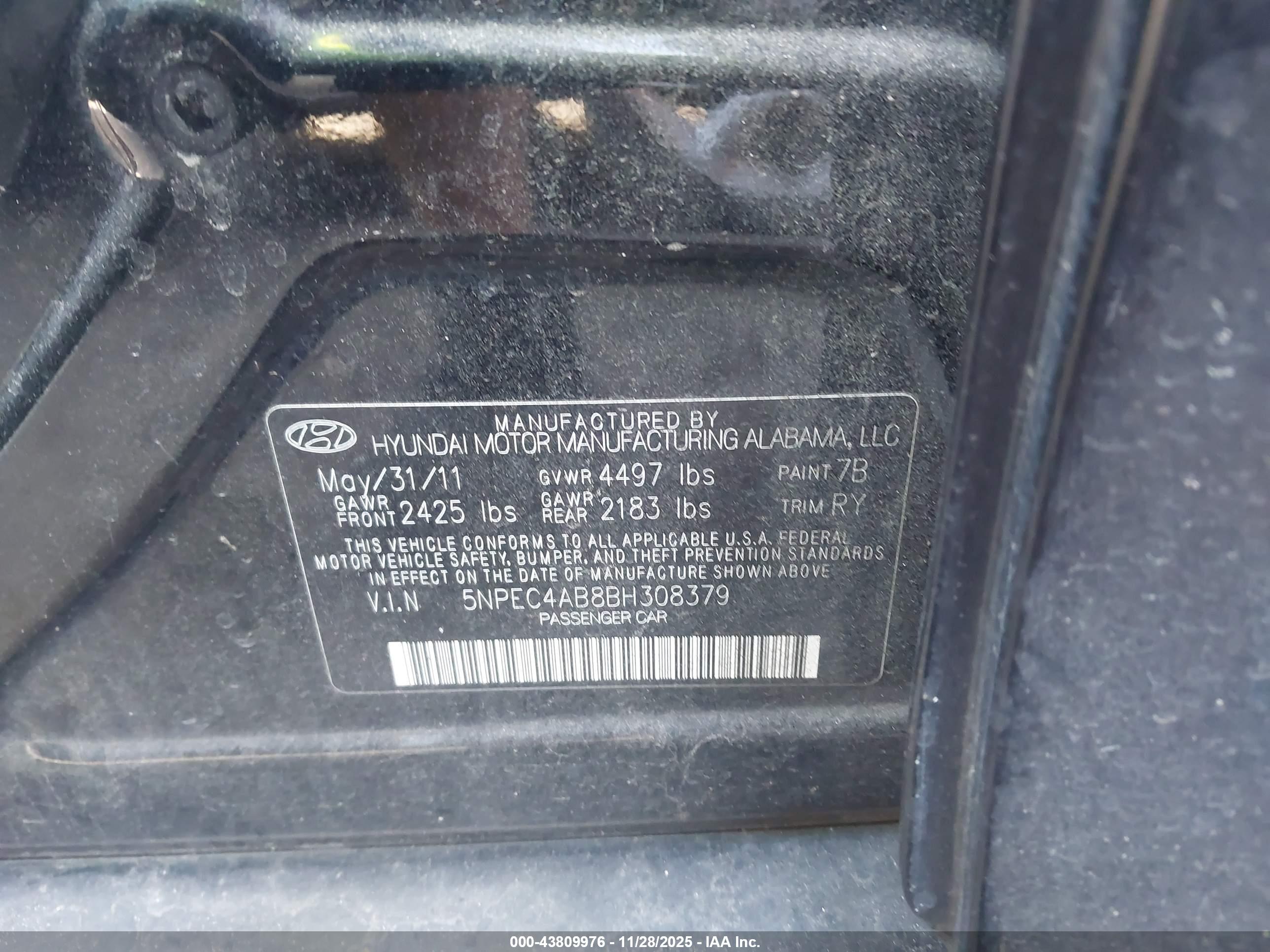 HYUNDAI SONATA image 9