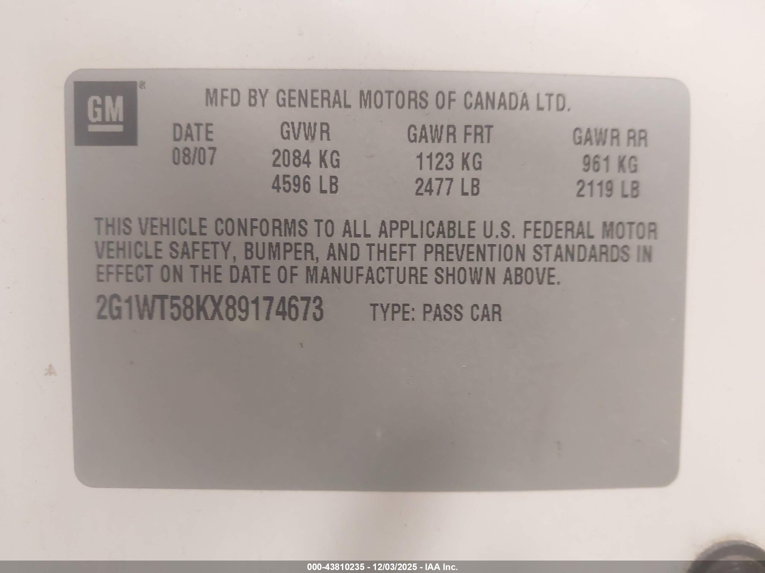 CHEVROLET IMPALA image 9