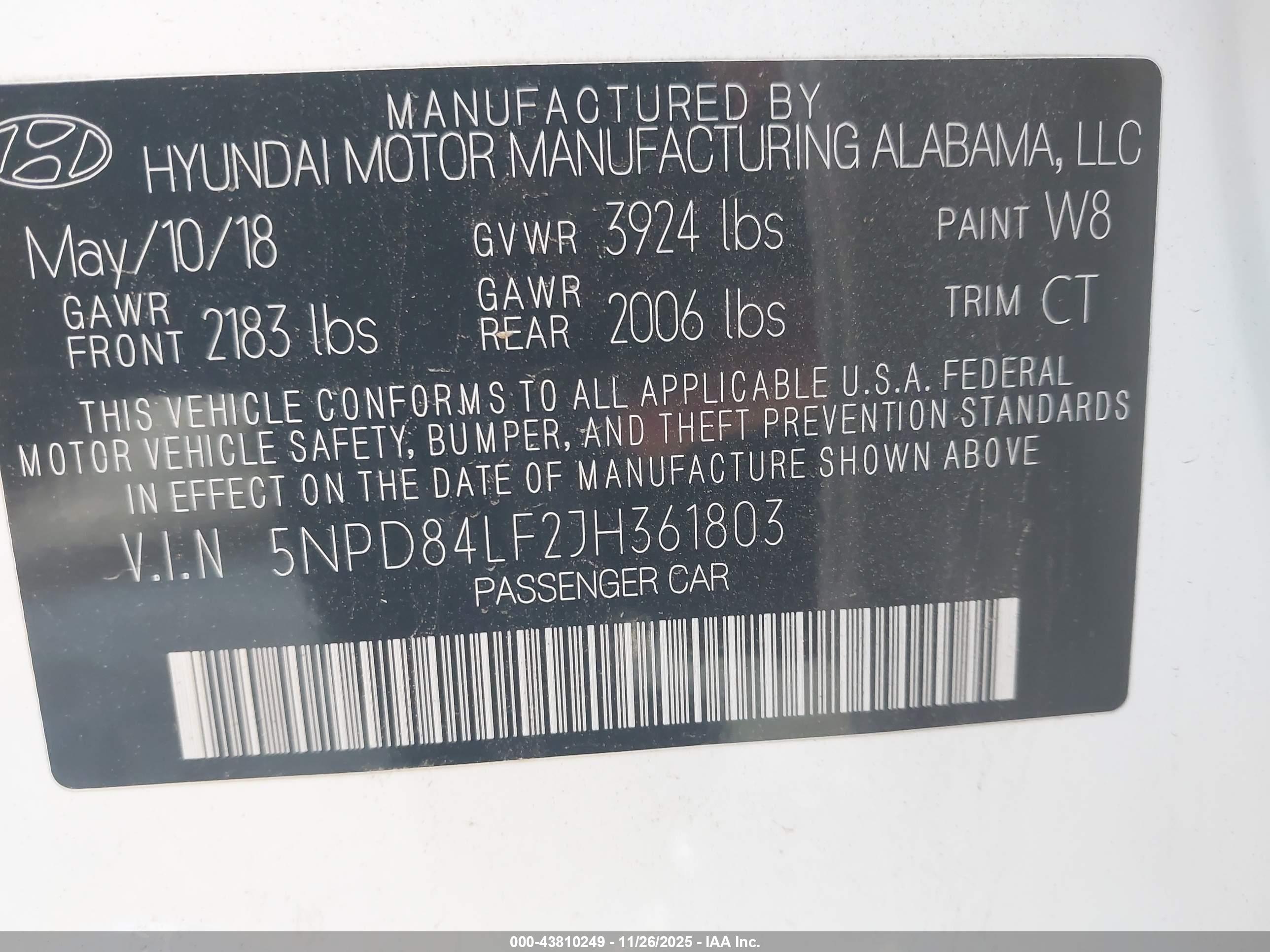 HYUNDAI ELANTRA image 9