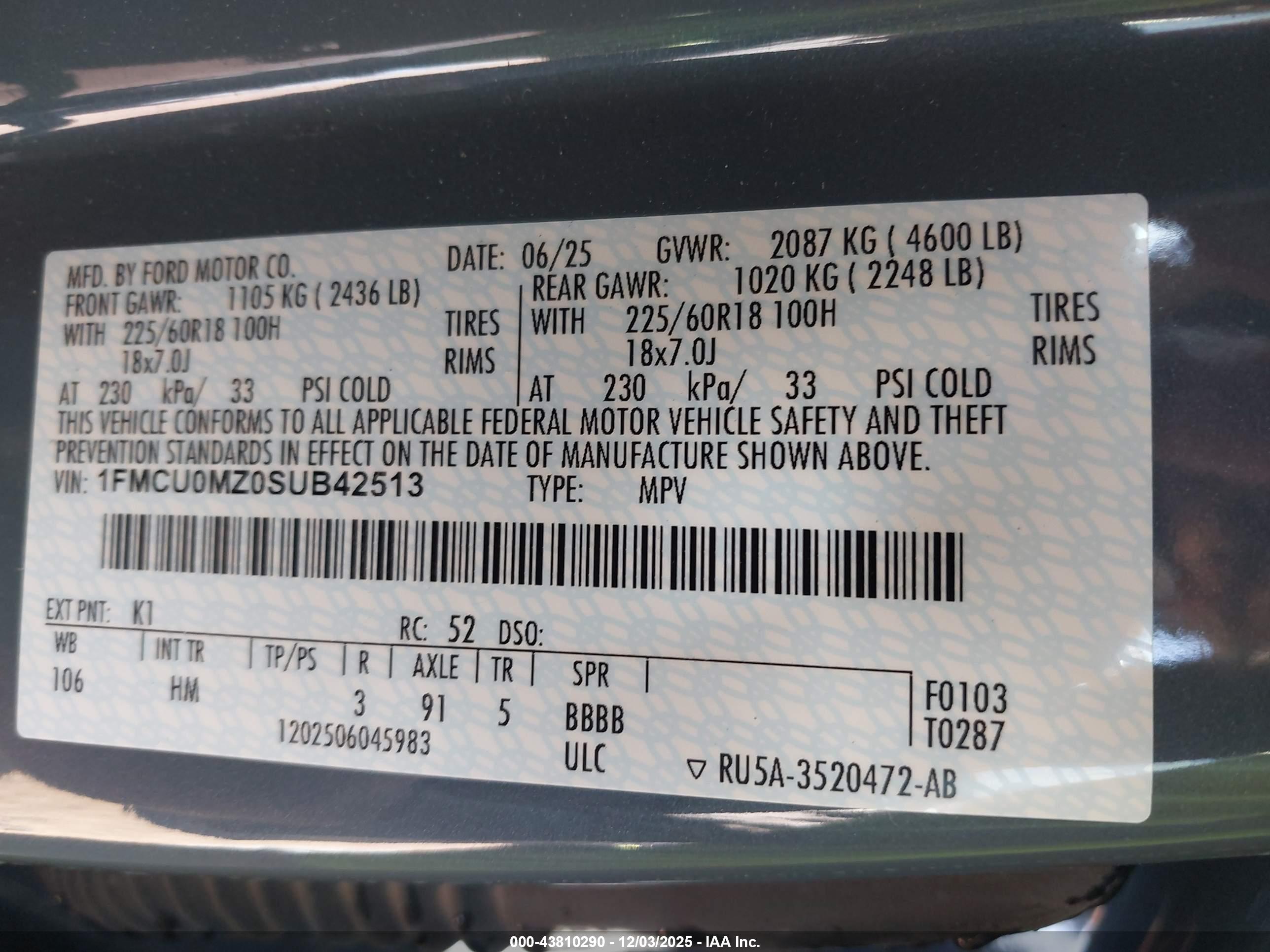 FORD ESCAPE image 9