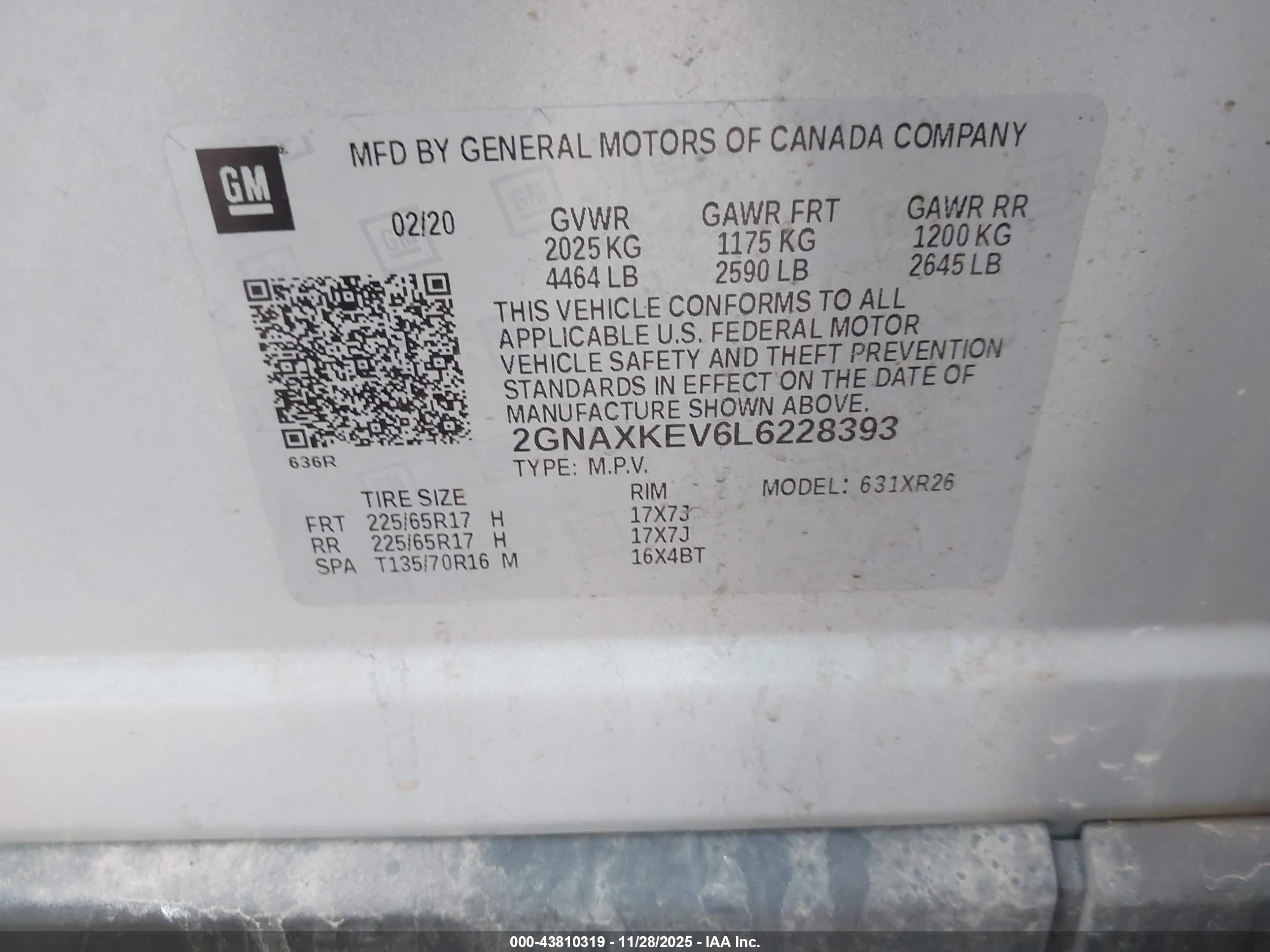 CHEVROLET EQUINOX image 9