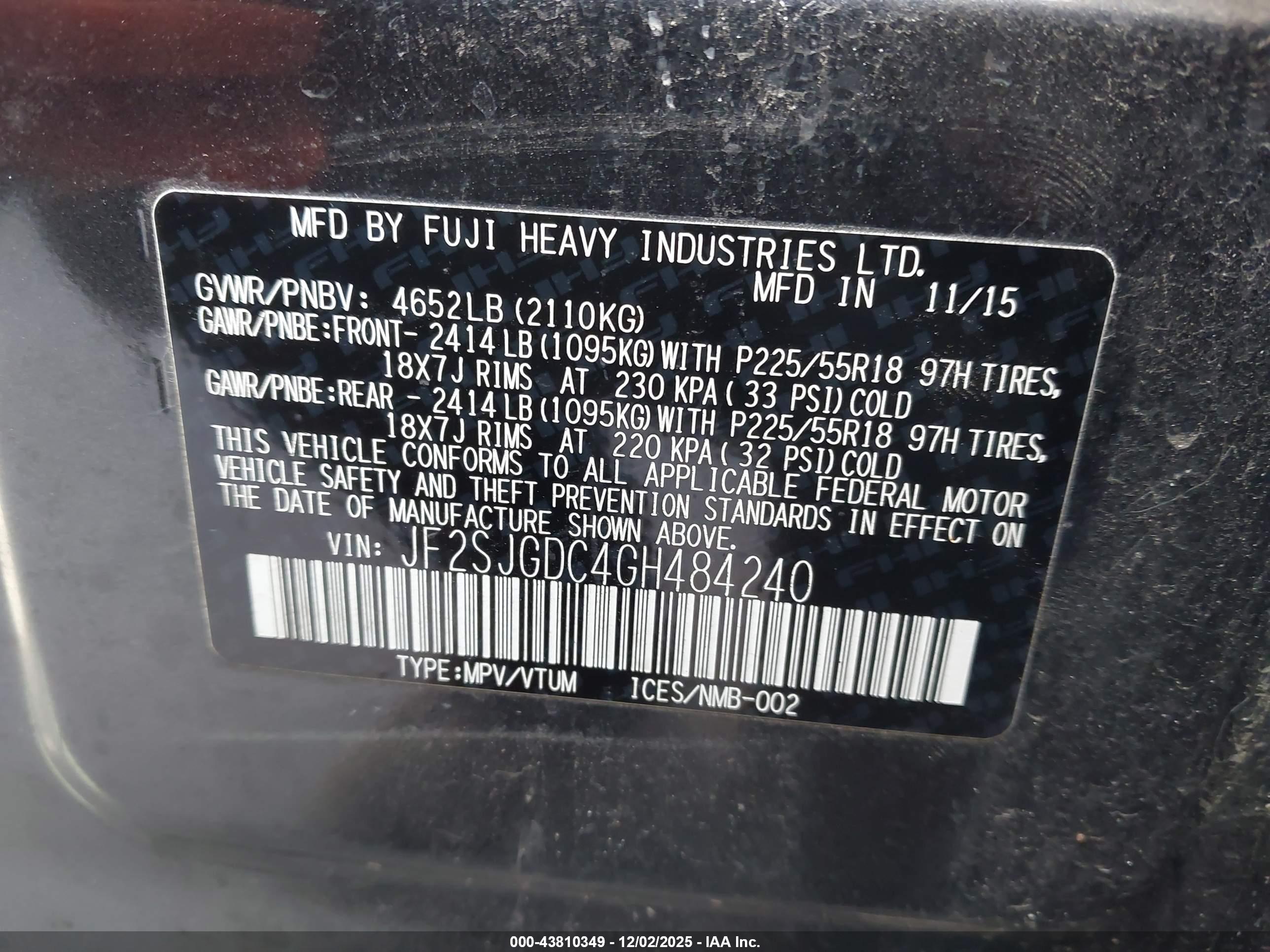 SUBARU FORESTER image 9