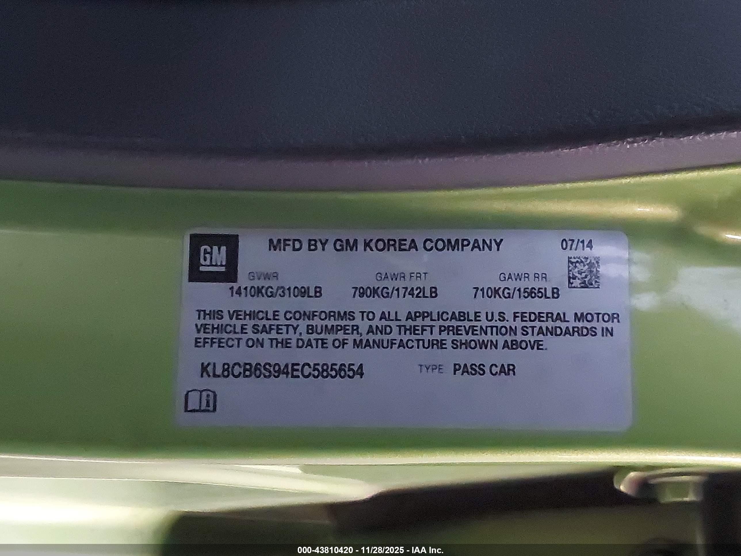 CHEVROLET SPARK image 9