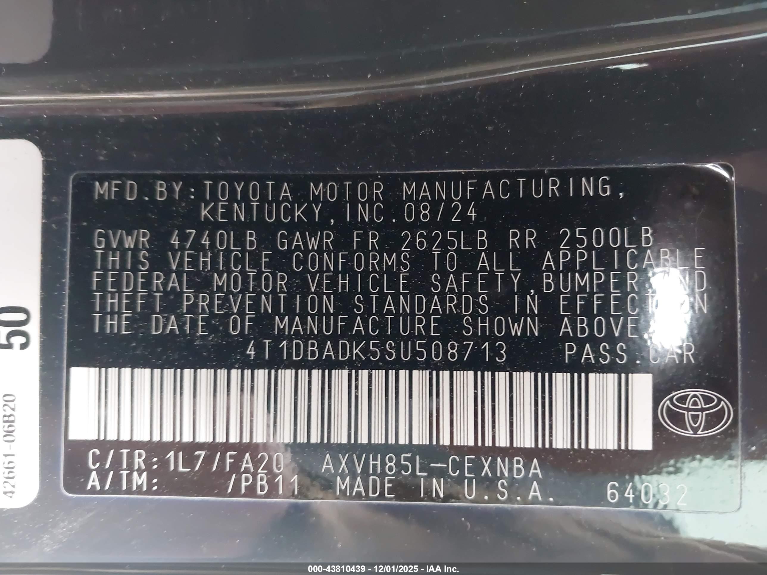 TOYOTA CAMRY image 9