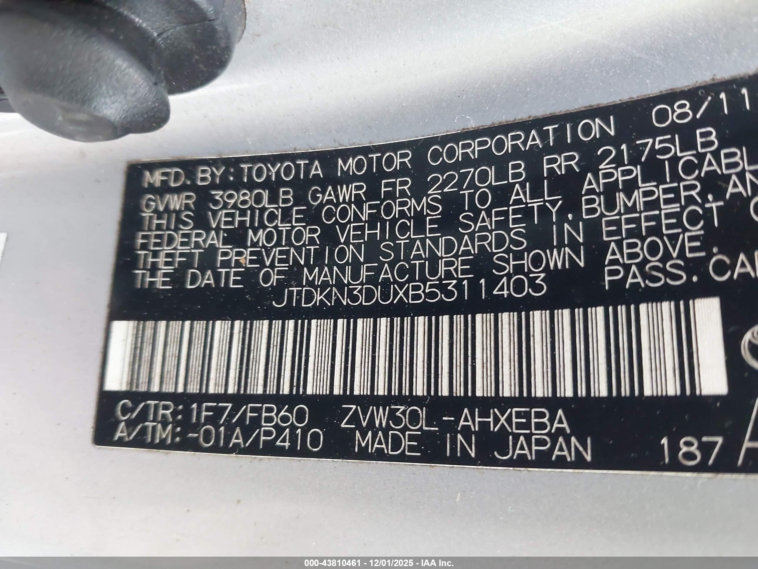 TOYOTA PRIUS image 9