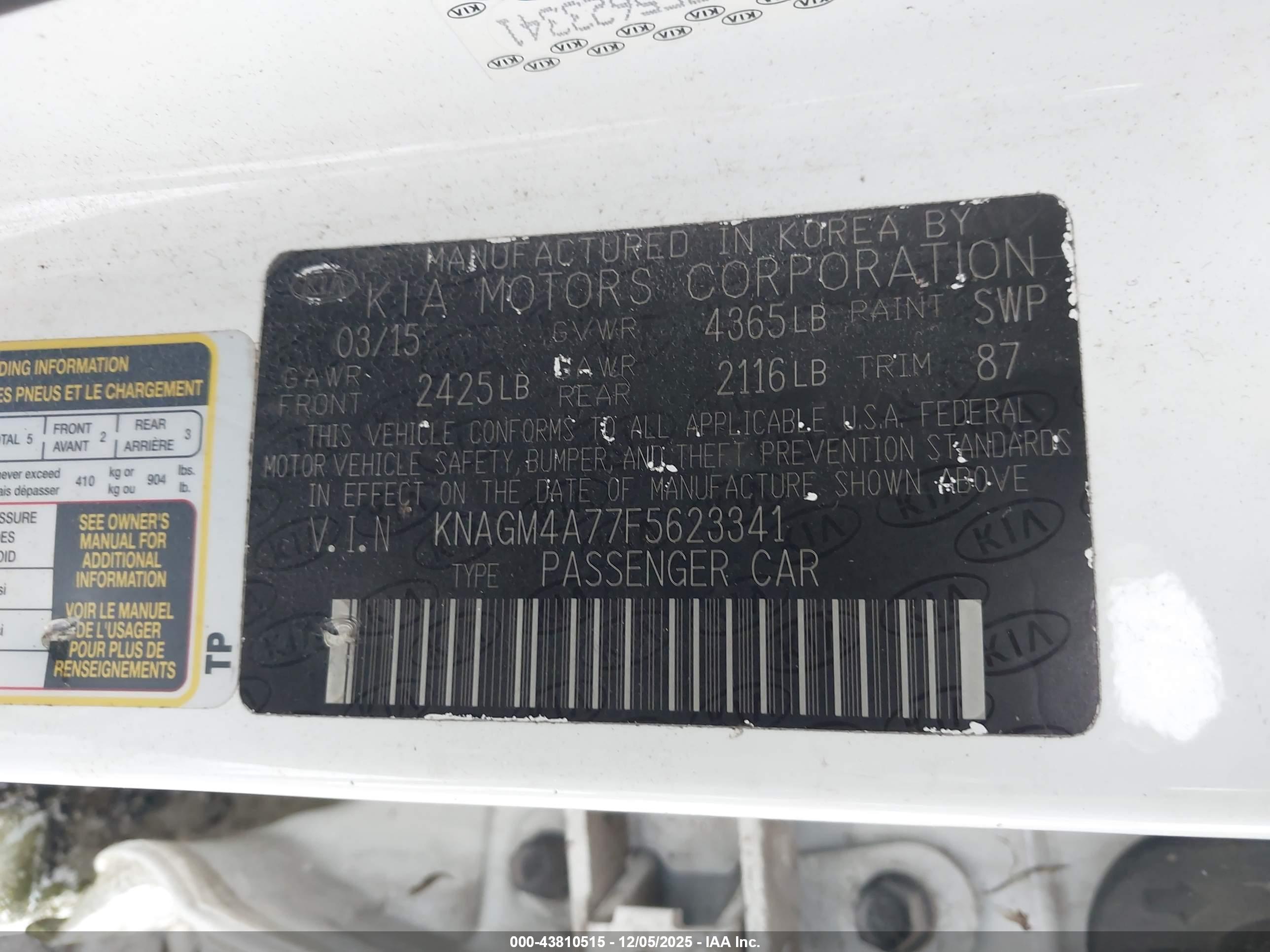 KIA OPTIMA image 9