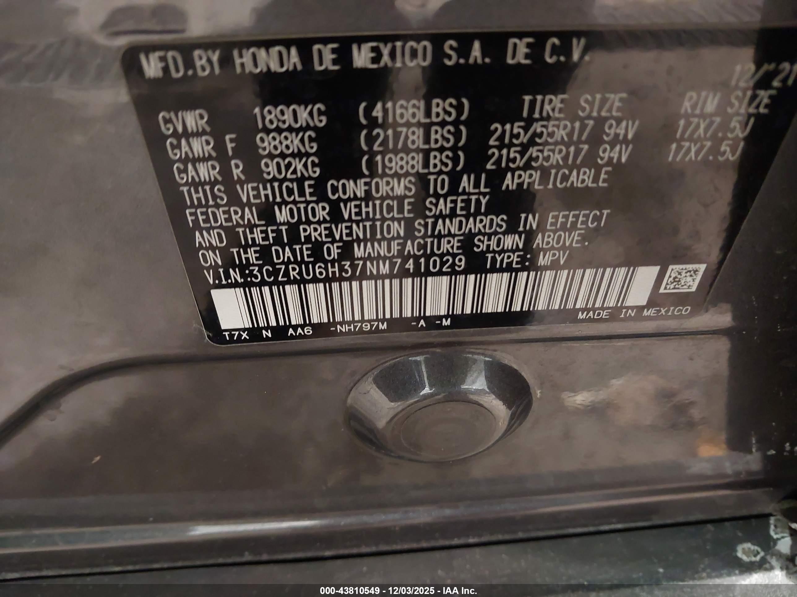 HONDA HR-V image 9