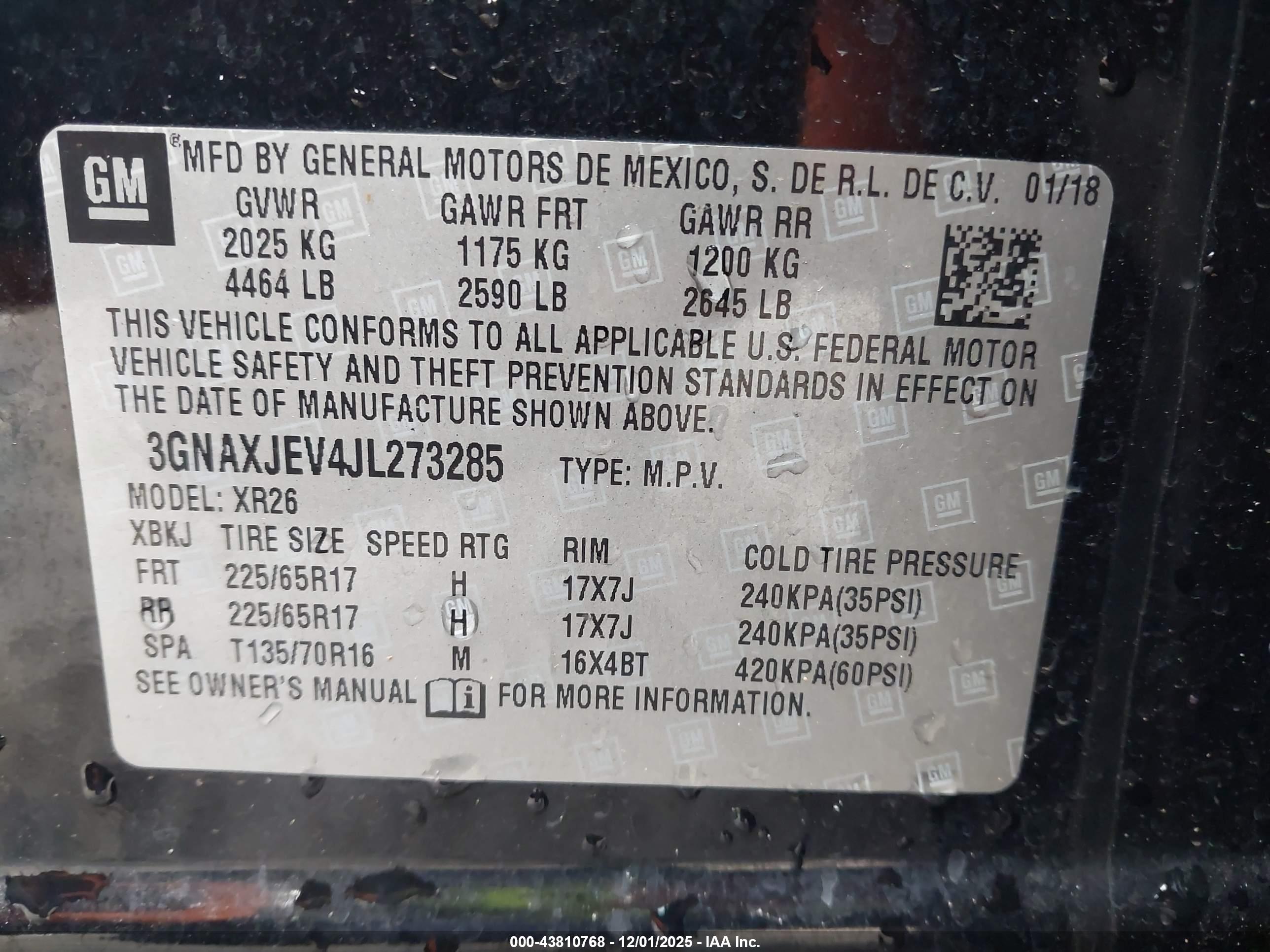 CHEVROLET EQUINOX image 9