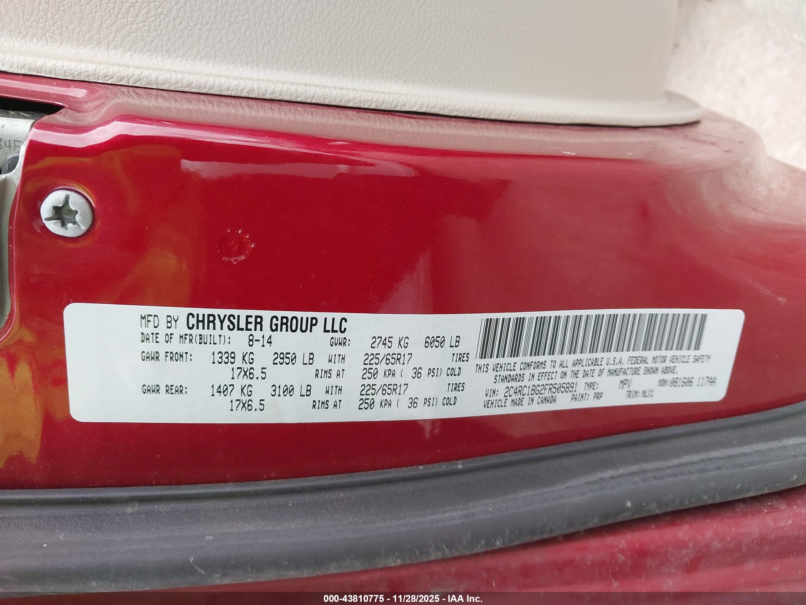 CHRYSLER TOWN image 9