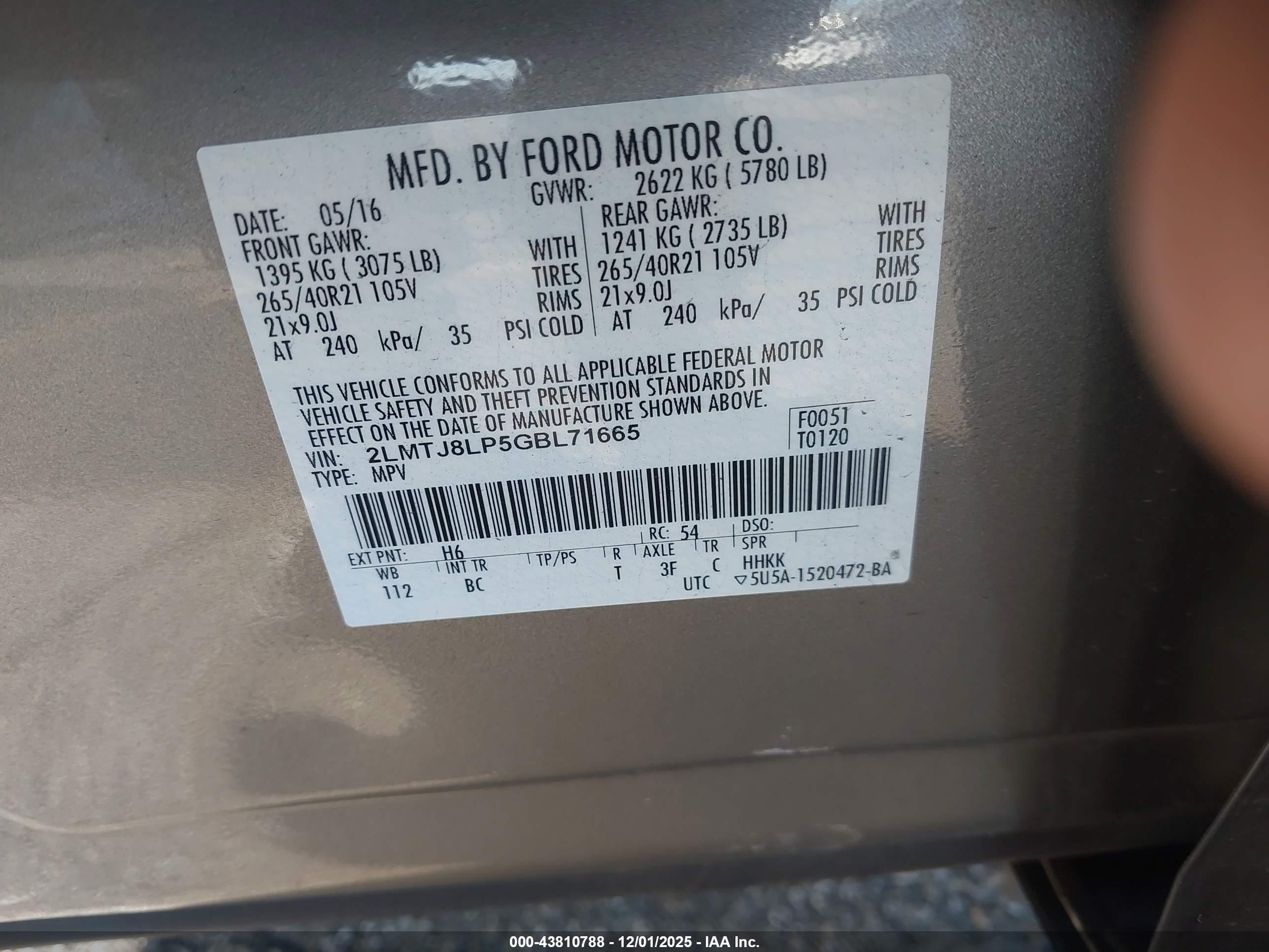 LINCOLN MKX image 9
