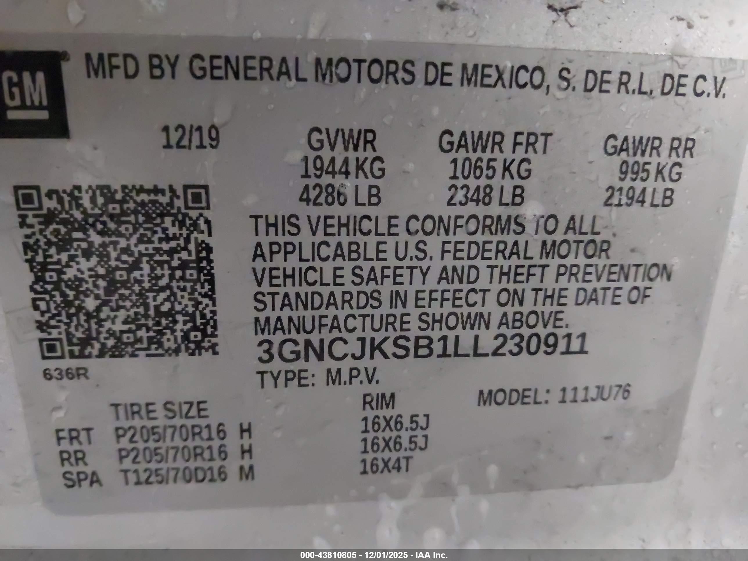 CHEVROLET TRAX image 9