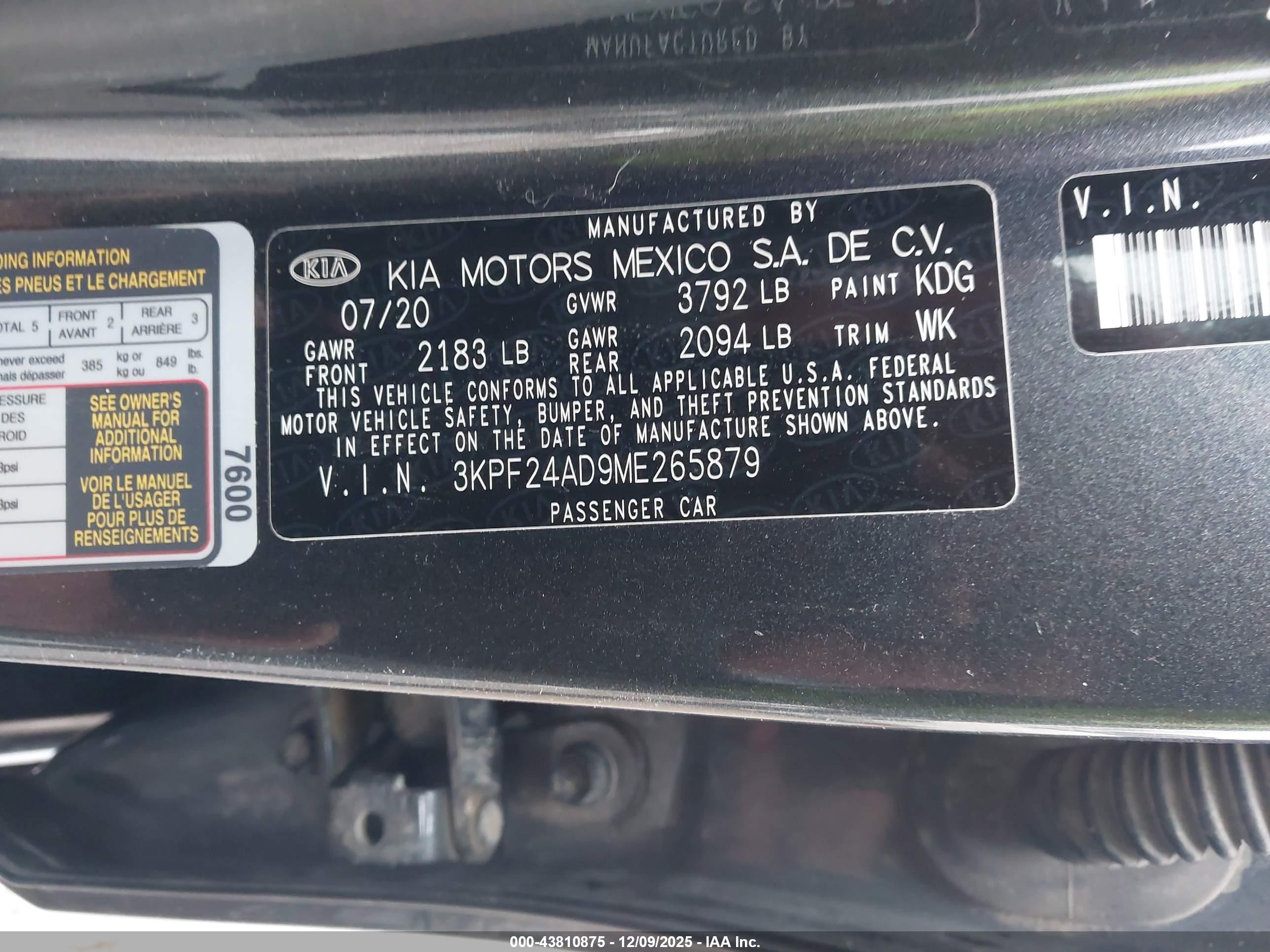 KIA FORTE image 9