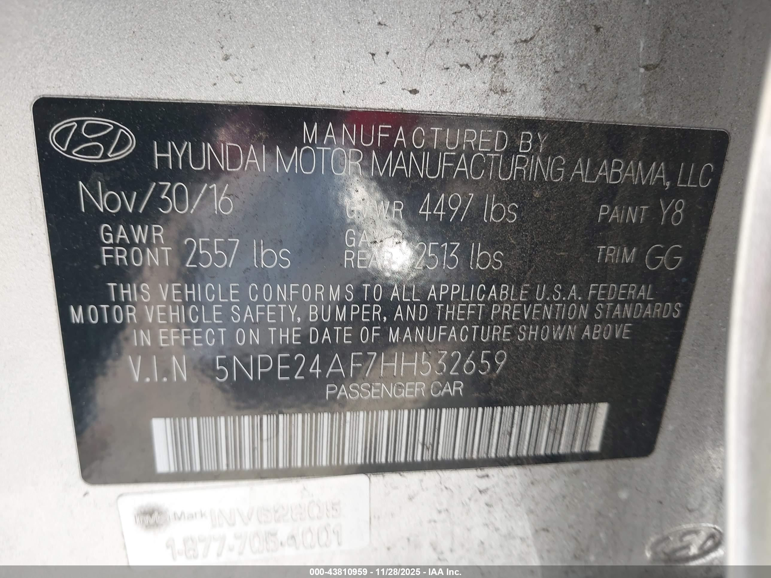HYUNDAI SONATA image 9