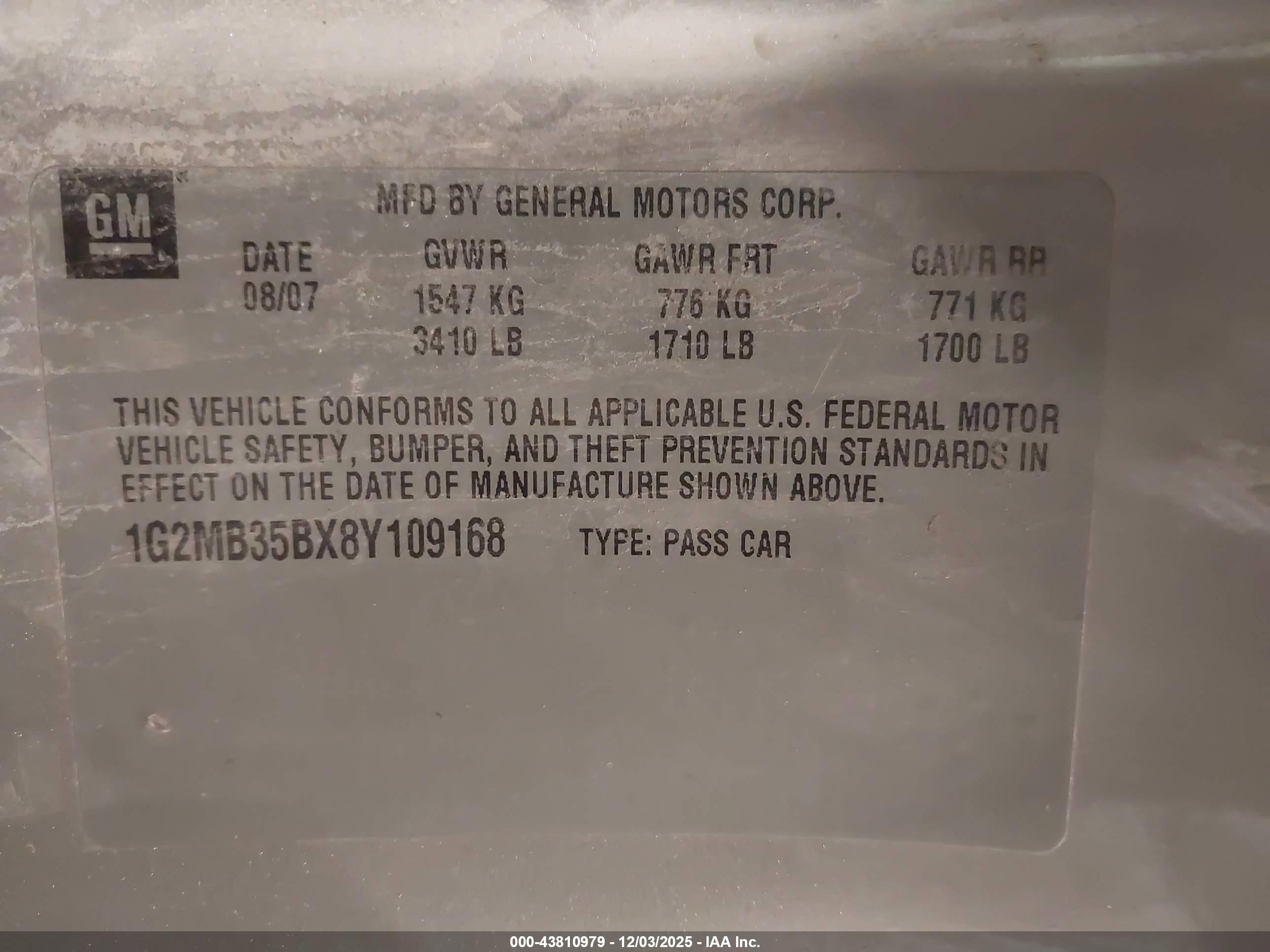 PONTIAC SOLSTICE image 9