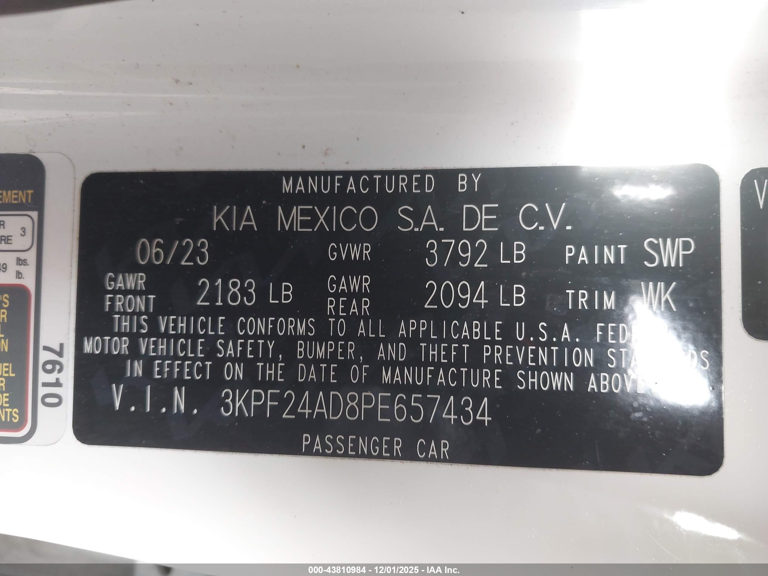 KIA FORTE image 9