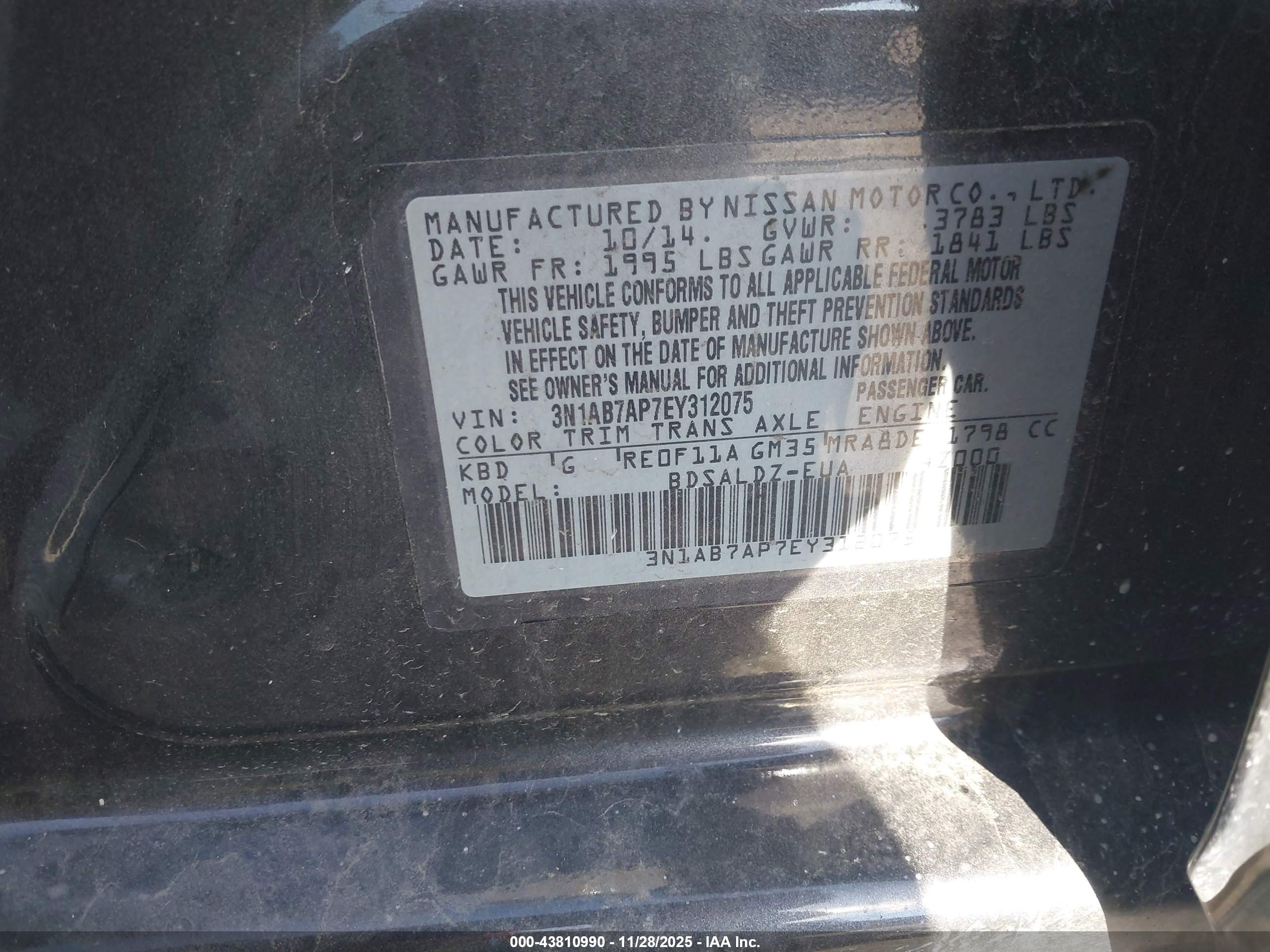 NISSAN SENTRA image 9