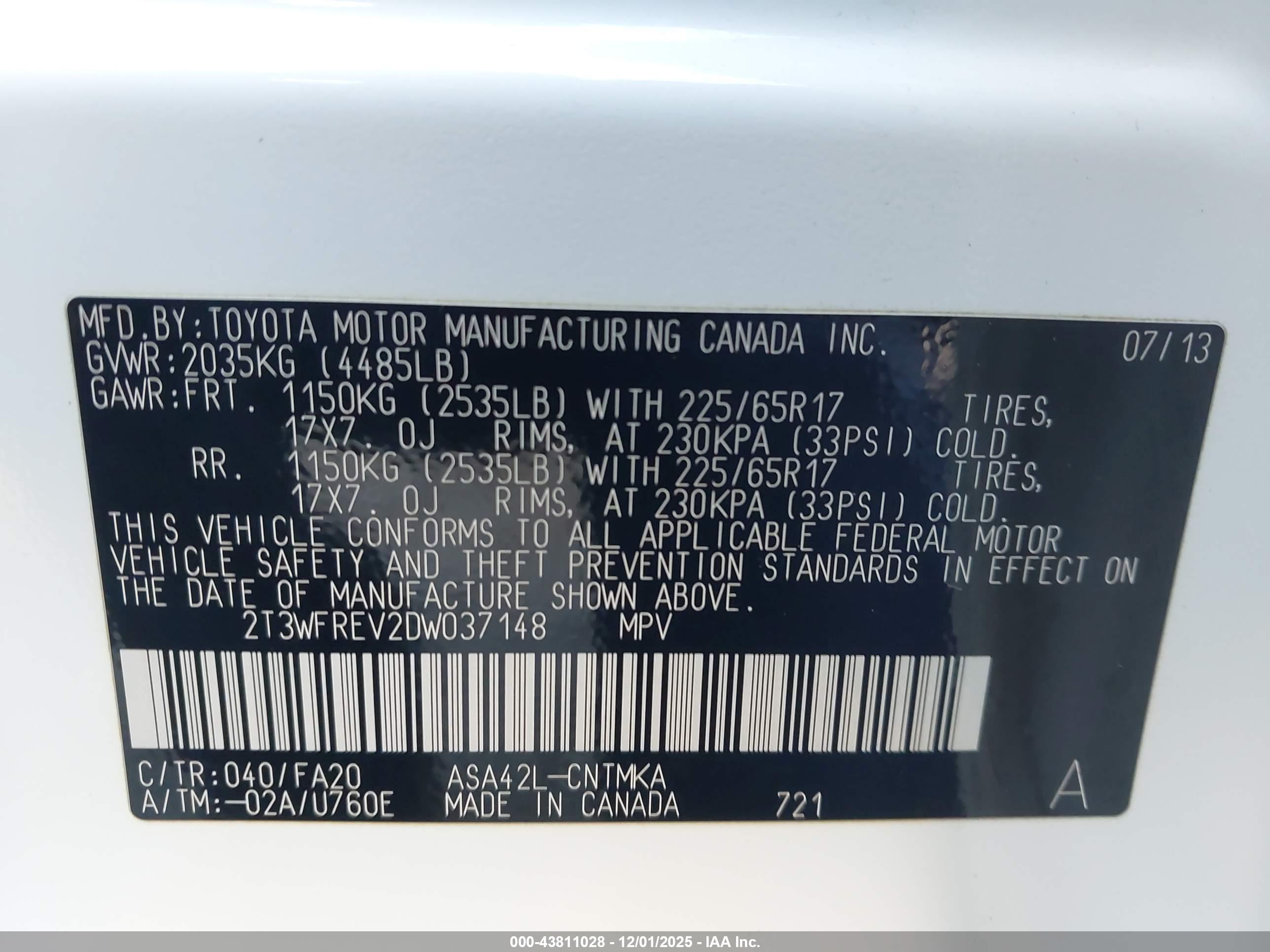 TOYOTA RAV4 image 9