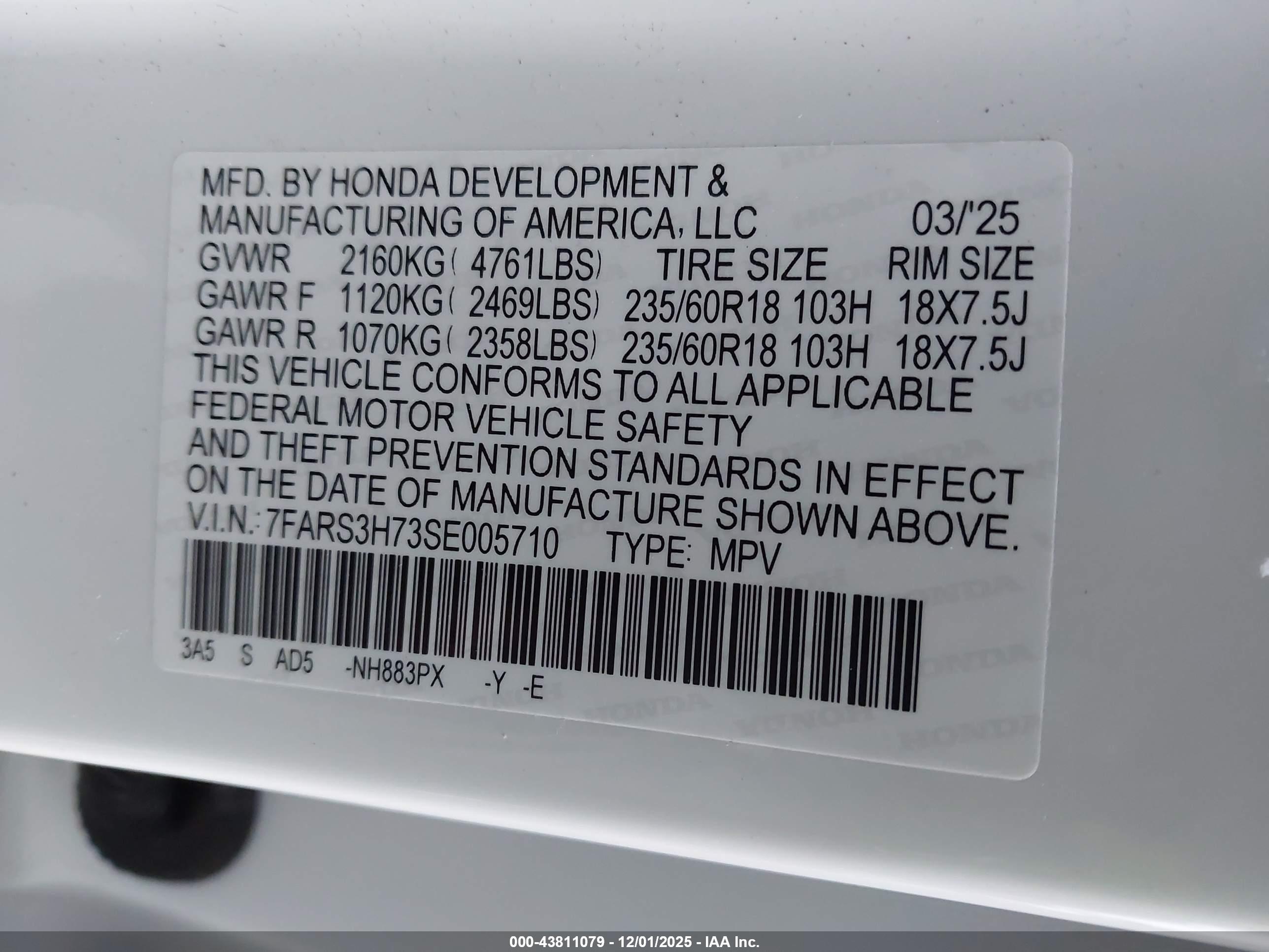HONDA CR-V image 9