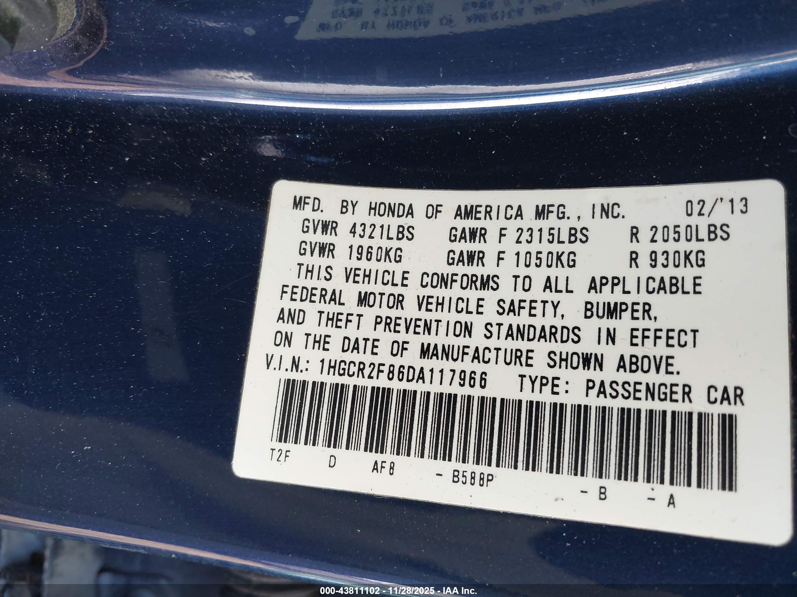 HONDA ACCORD image 9