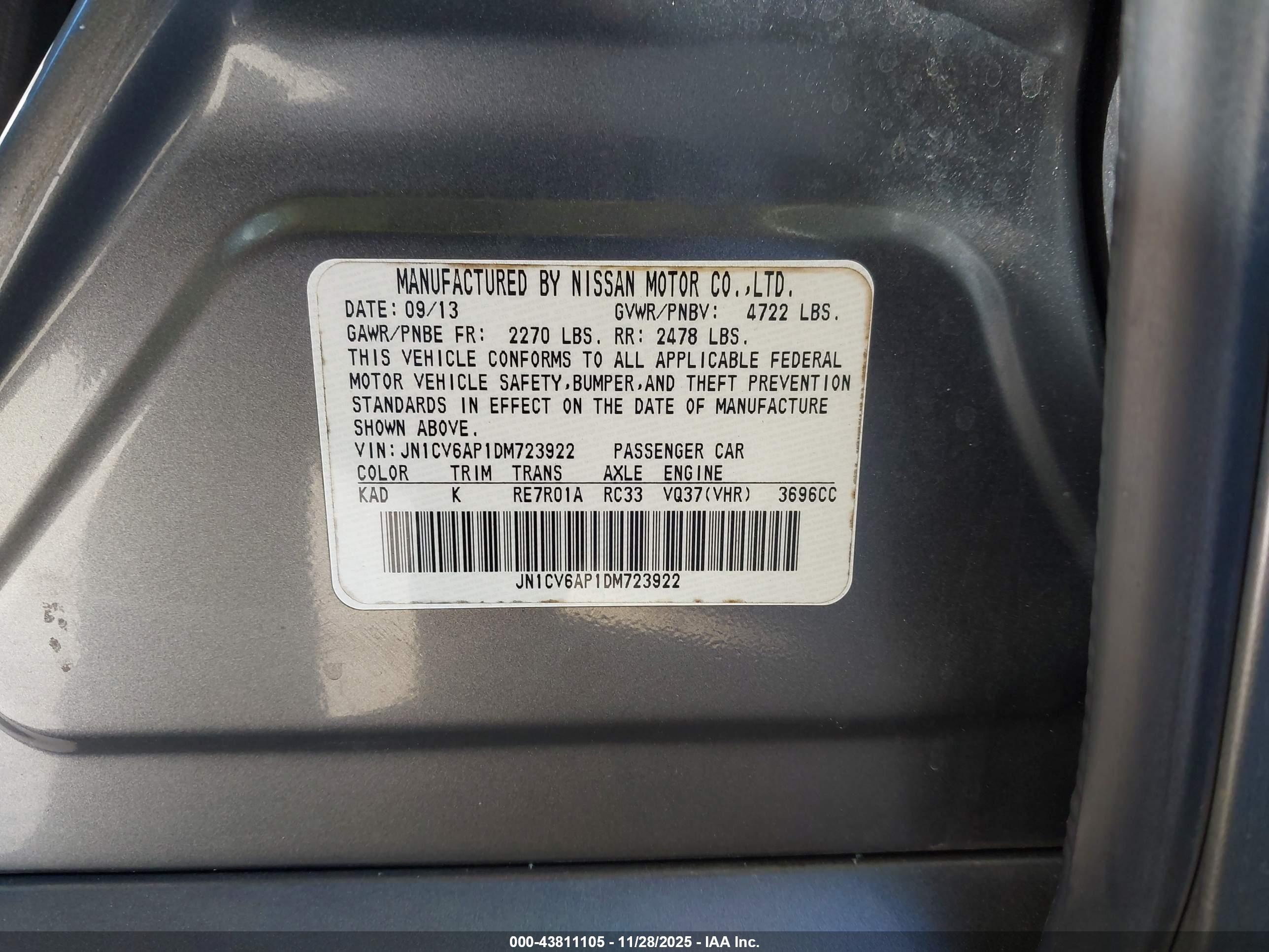 INFINITI G37 image 9