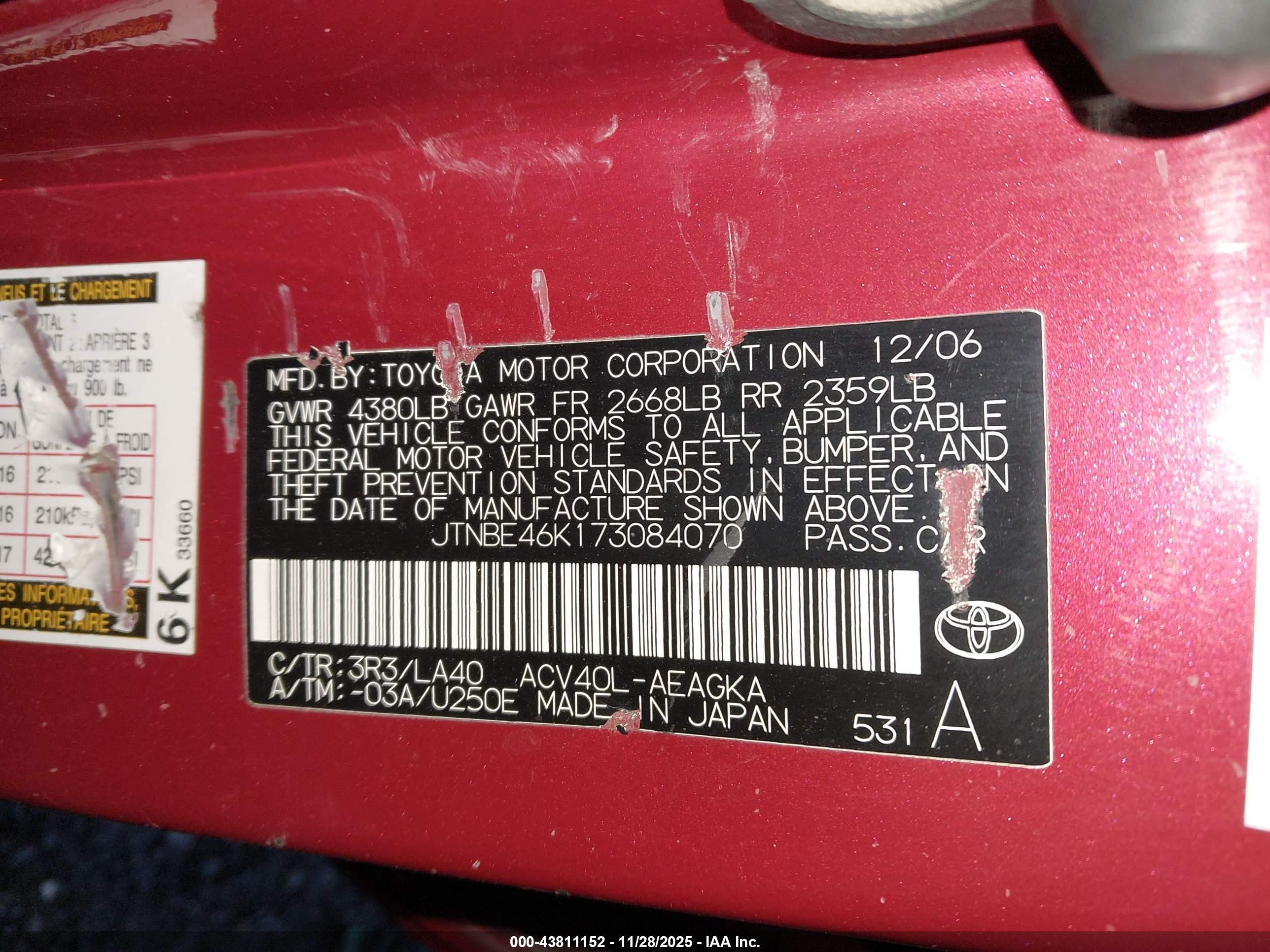 TOYOTA CAMRY image 9