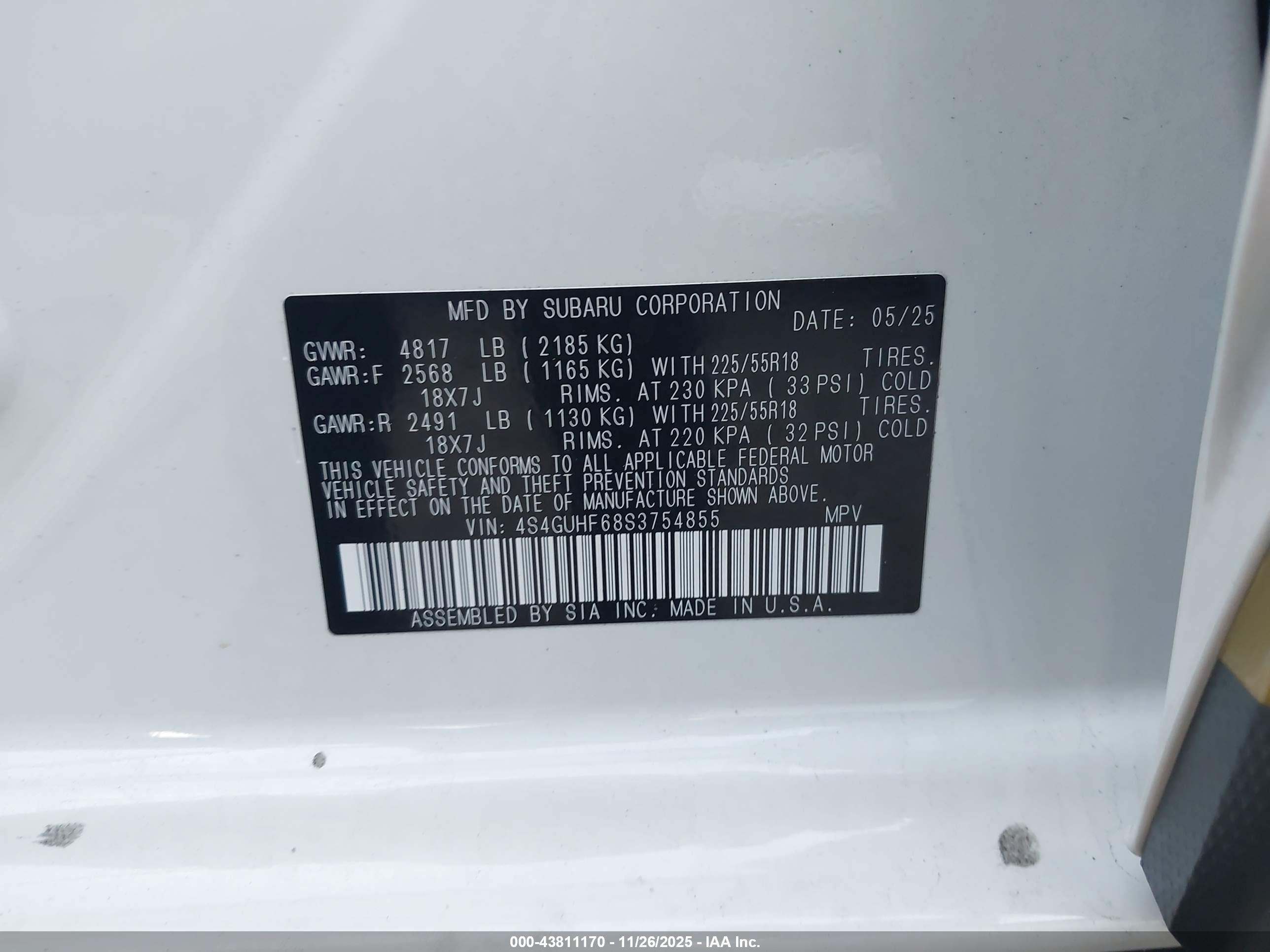 SUBARU CROSSTREK image 9
